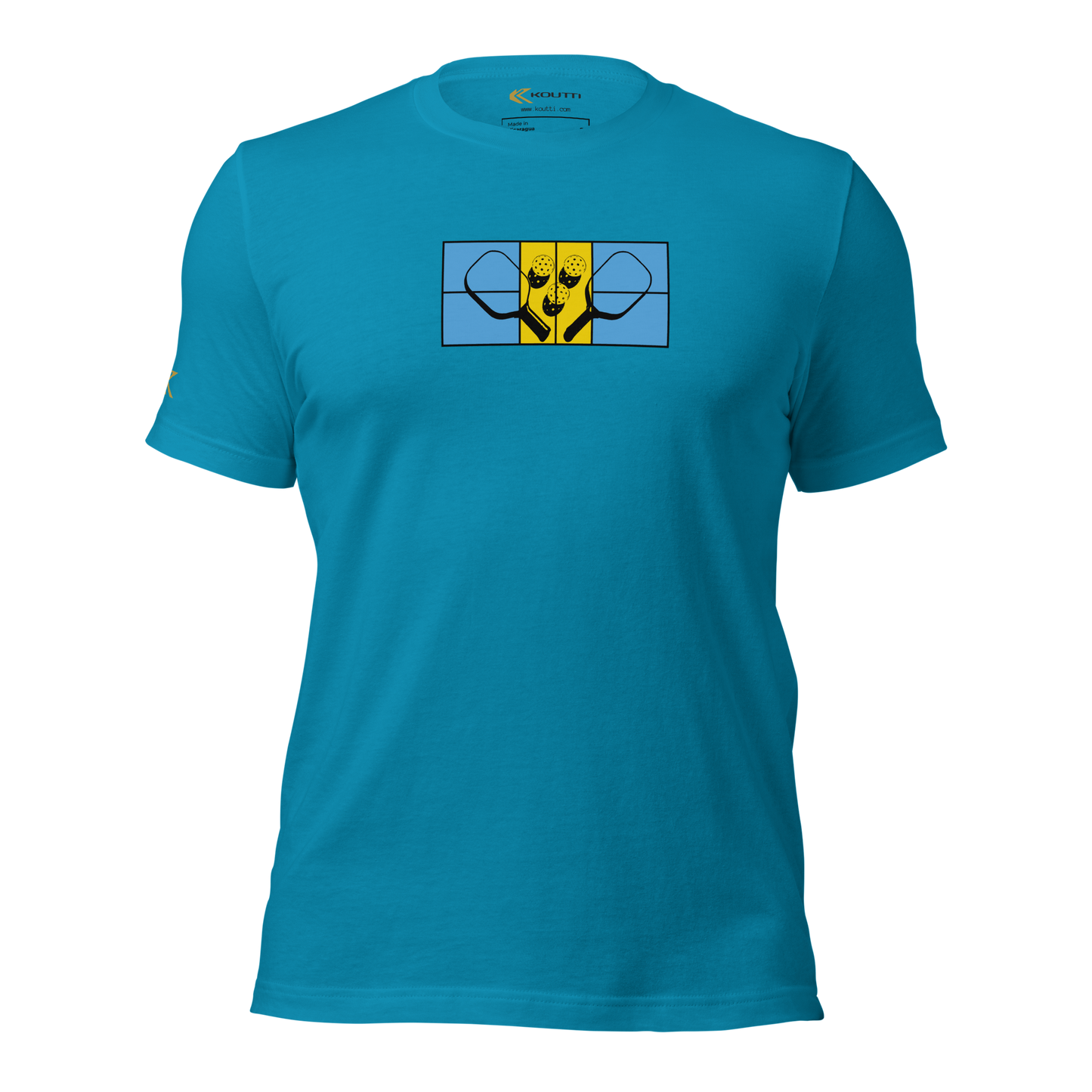 Koutti Unisex t-shirt Pickleball Rackets Nine