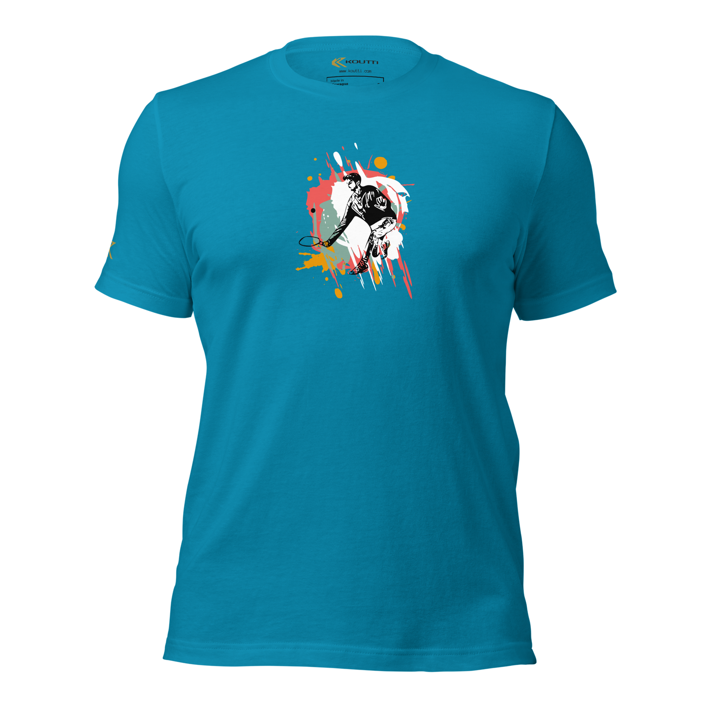 Koutti Unisex t-shirt Pickleball Rackets ten