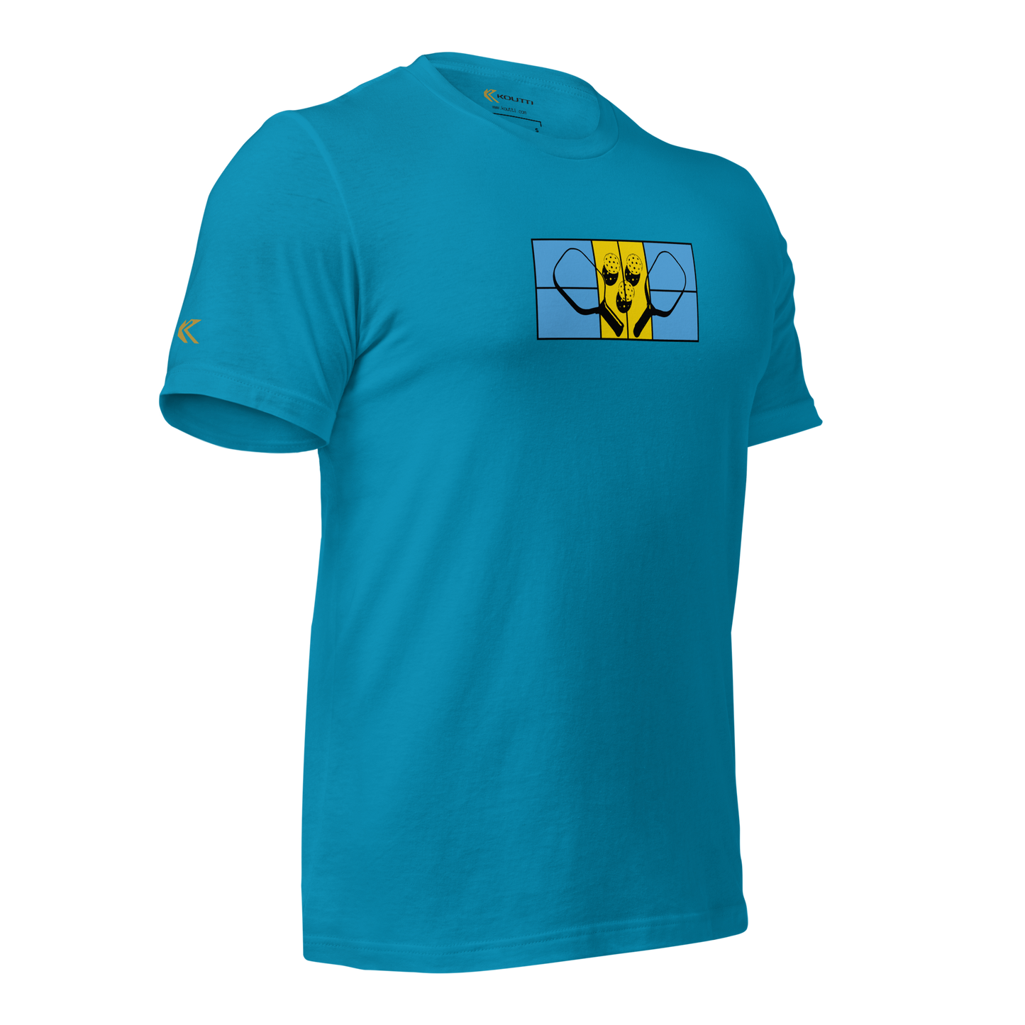 Koutti Unisex t-shirt Pickleball Rackets Nine