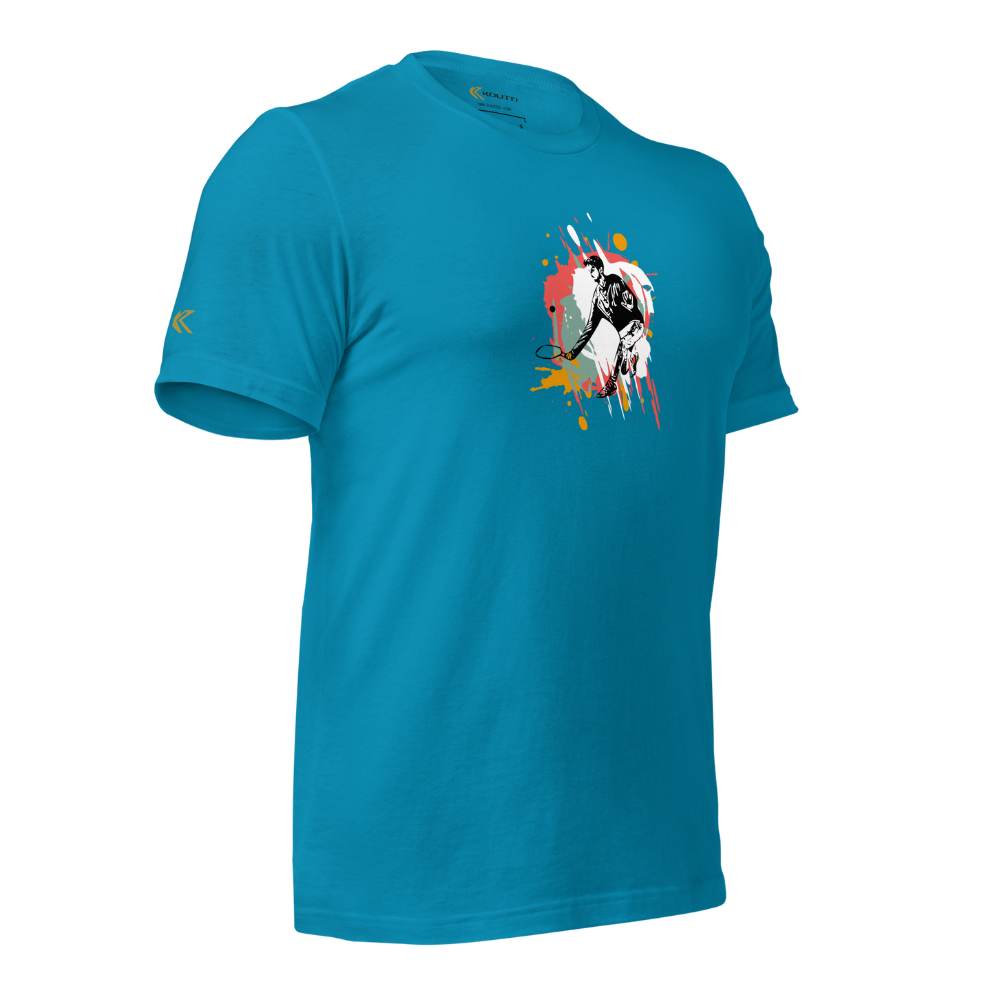 Koutti Unisex t-shirt Pickleball Rackets ten