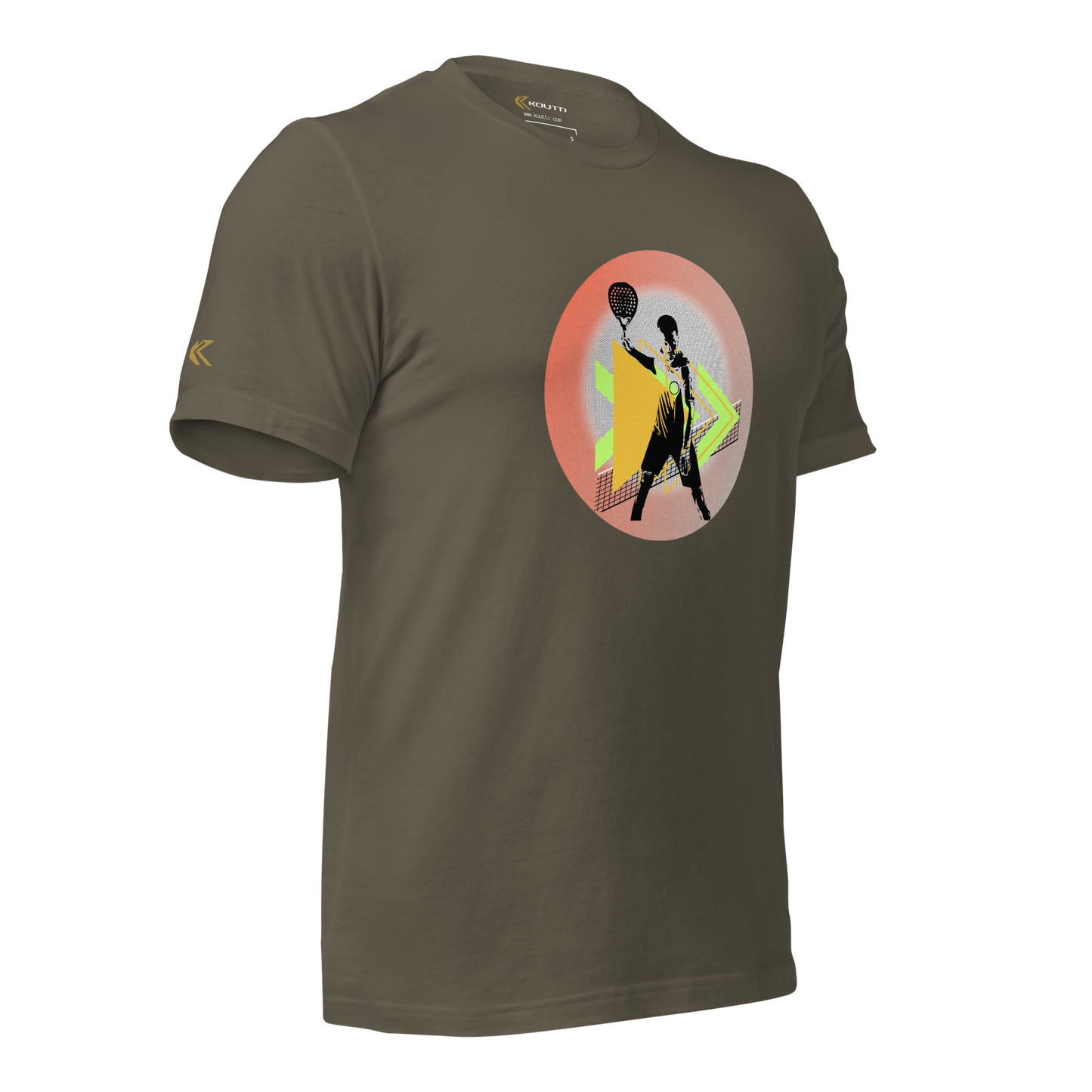 Koutti Unisex t-shirt Padel Circle five