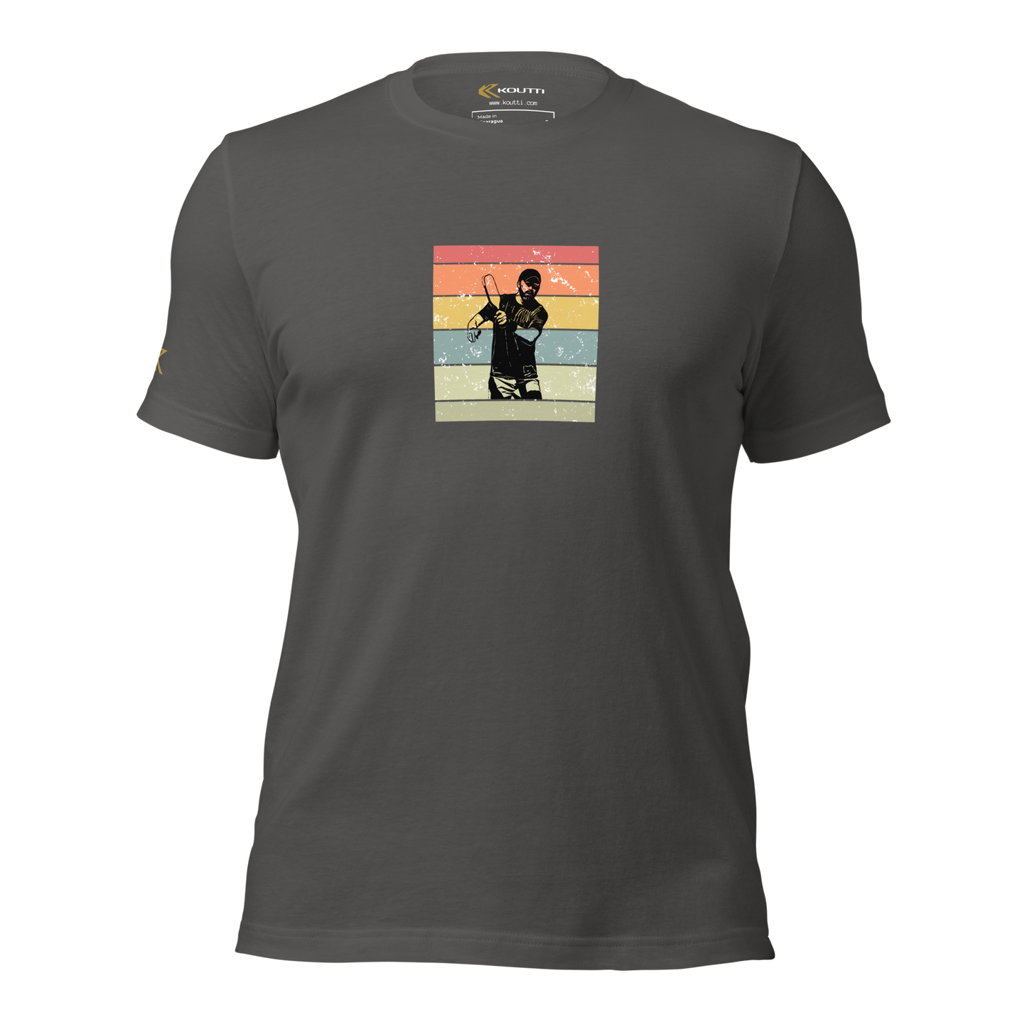 Koutti Unisex t-shirt Pickleball Rackets five