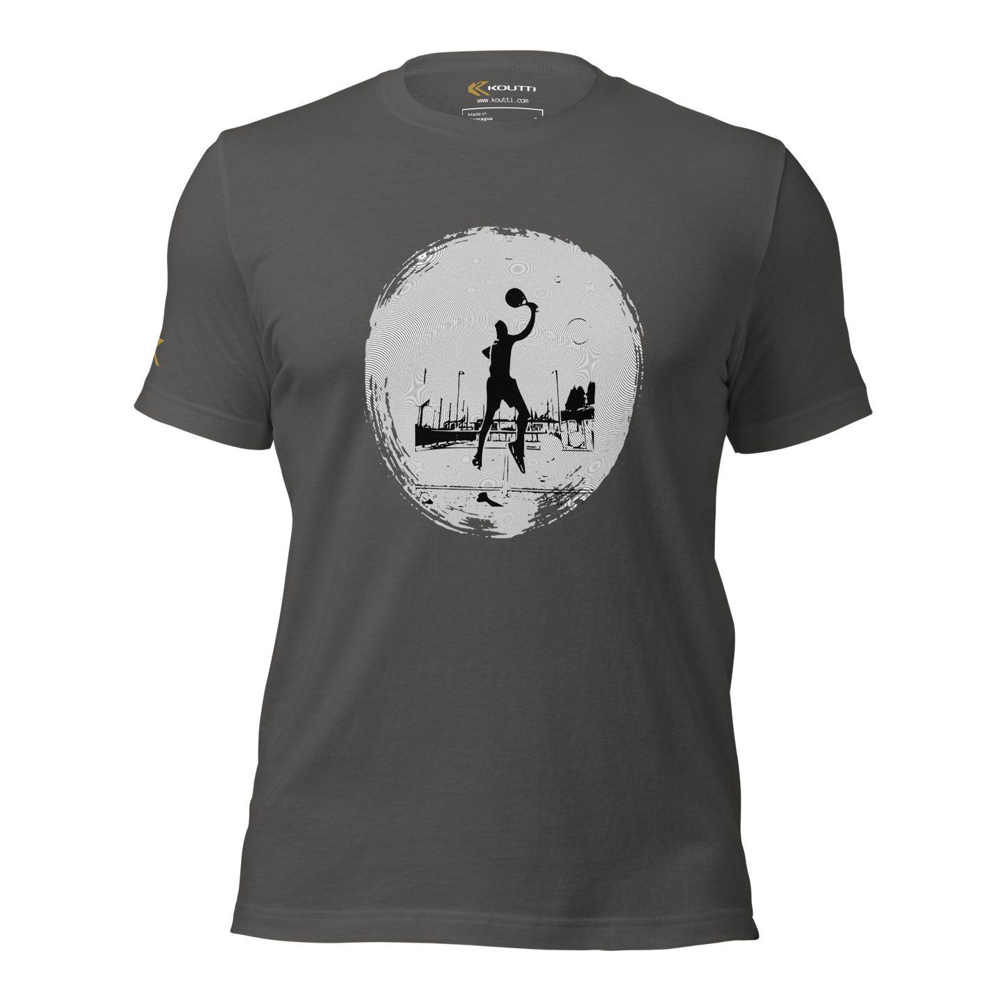 Koutti Unisex t-shirt Padel Circle one