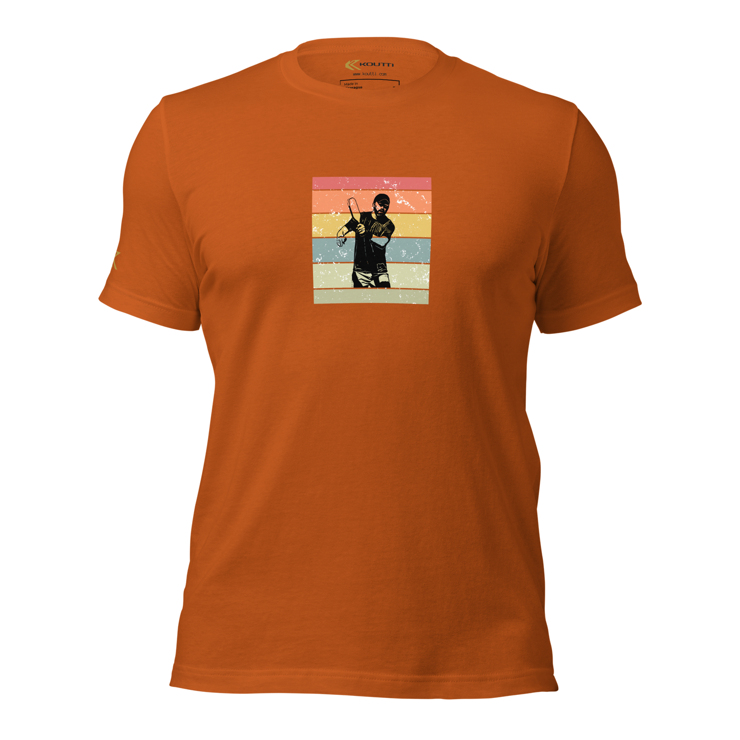 Koutti Unisex t-shirt Pickleball Rackets five