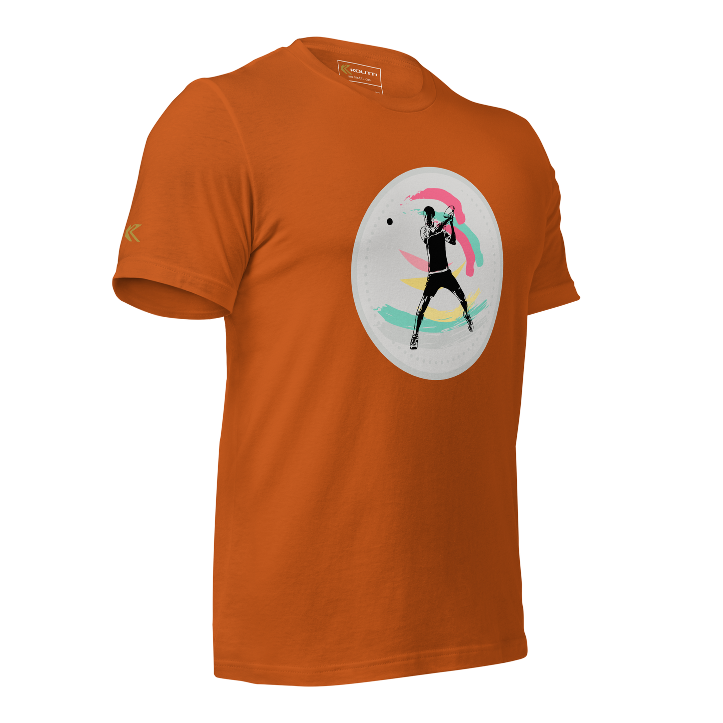 Koutti Unisex t-shirt Padel Circle three