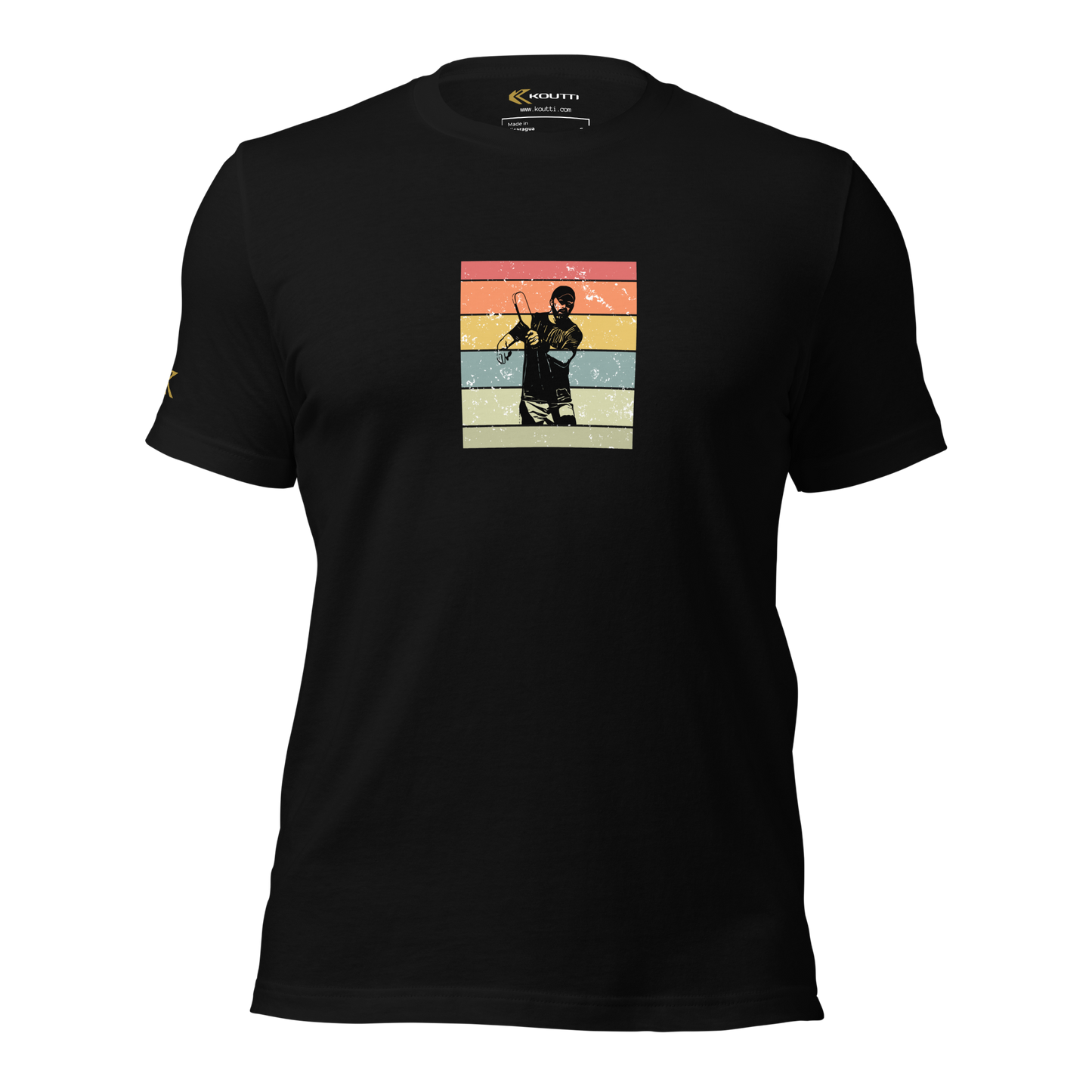 Koutti Unisex t-shirt Pickleball Rackets five