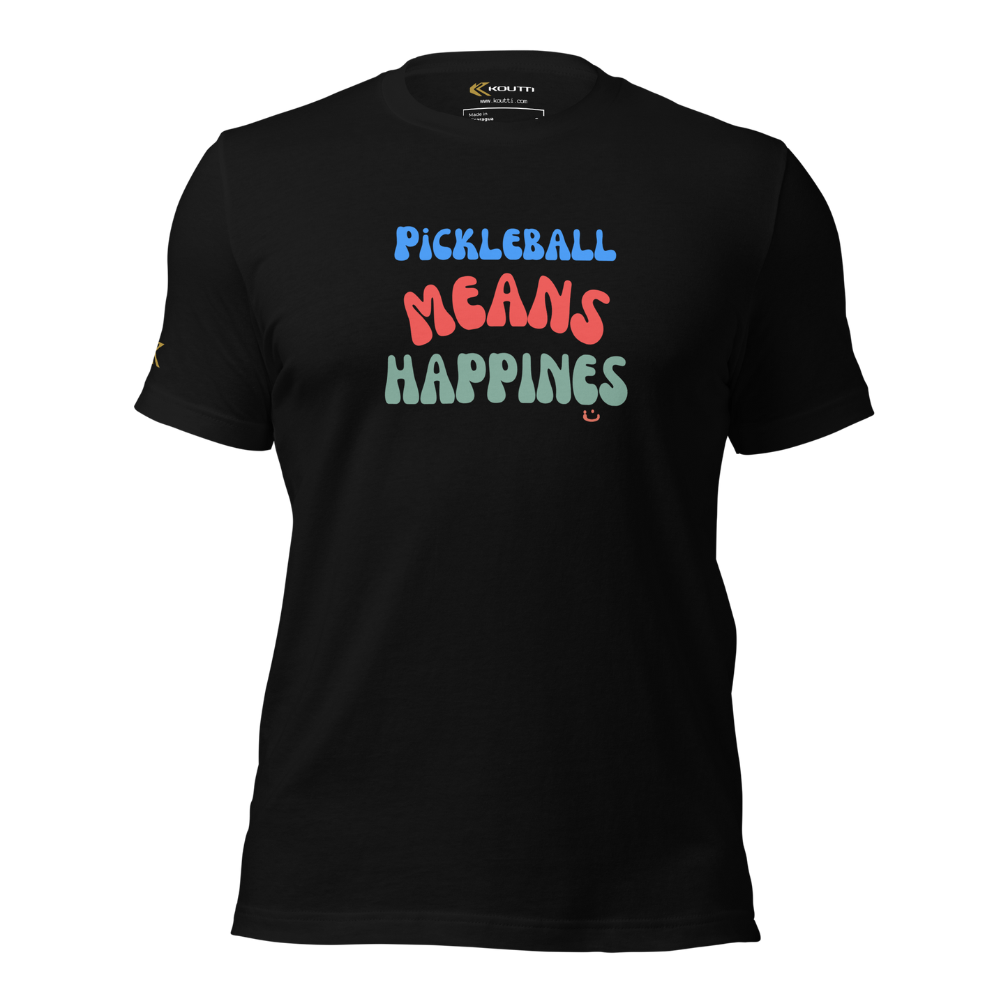 Koutti Unisex t-shirt Pickleball Rackets six