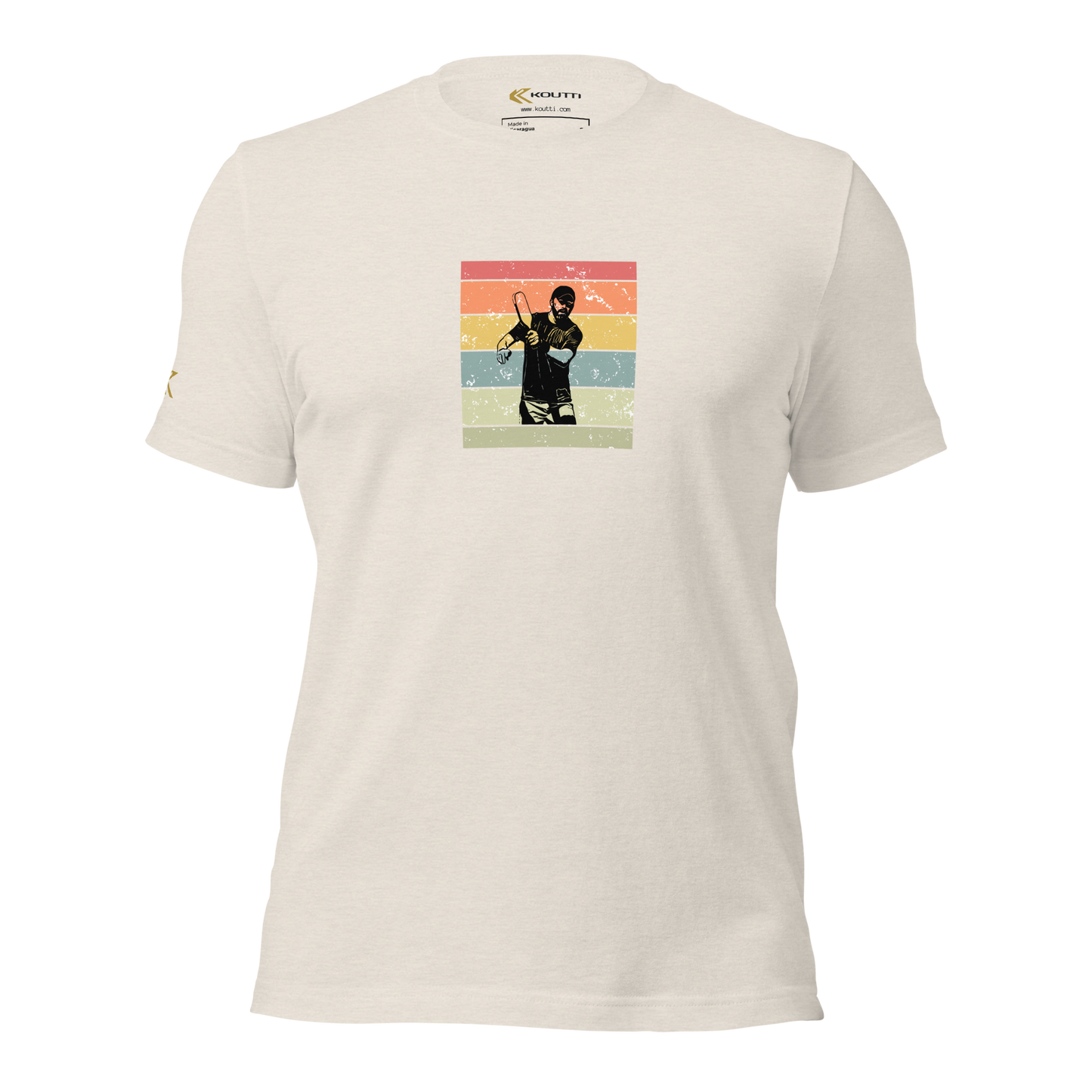 Koutti Unisex t-shirt Pickleball Rackets five