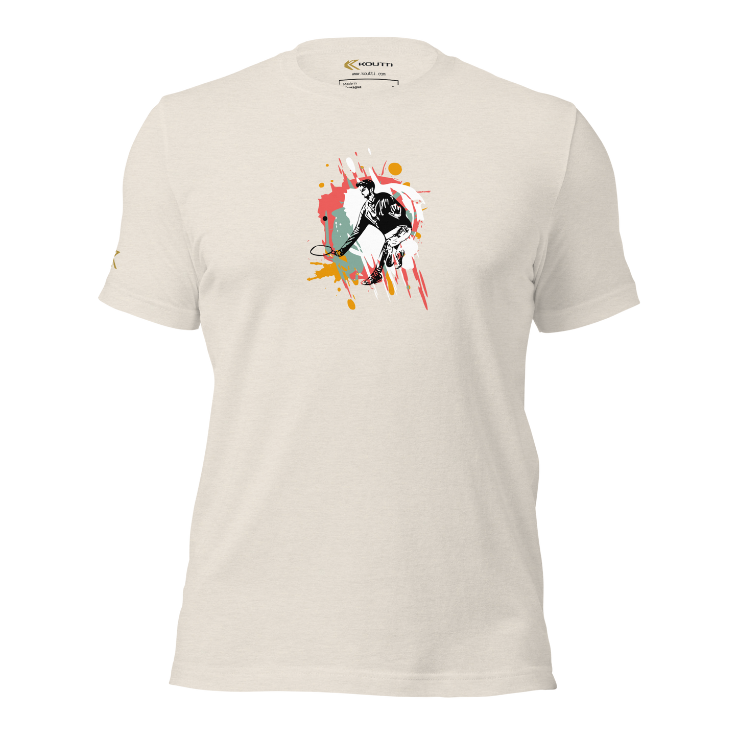 Koutti Unisex t-shirt Pickleball Rackets ten
