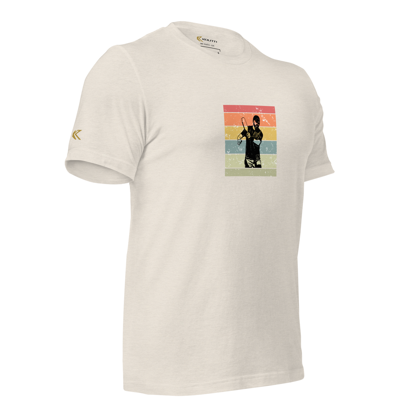 Koutti Unisex t-shirt Pickleball Rackets five