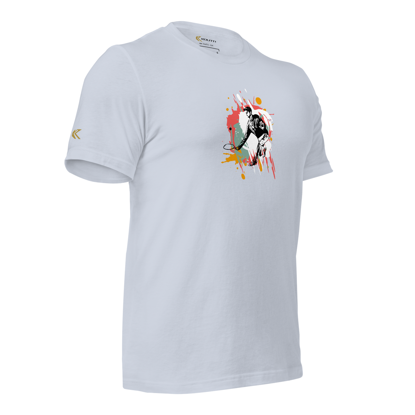 Koutti Unisex t-shirt Pickleball Rackets ten