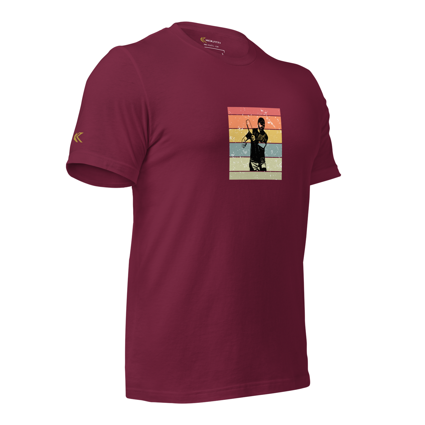 Koutti Unisex t-shirt Pickleball Rackets five