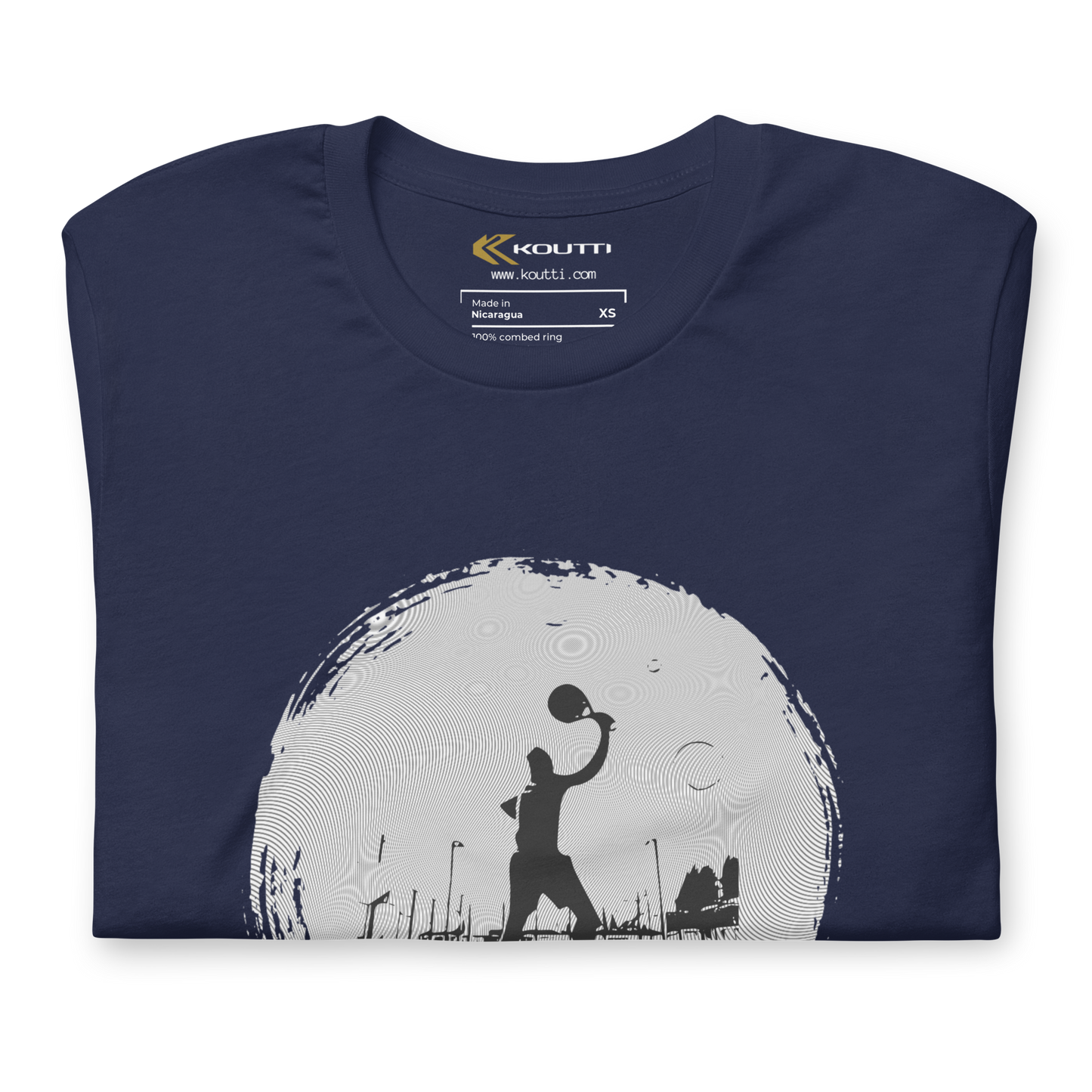 Koutti Unisex t-shirt Padel Circle one