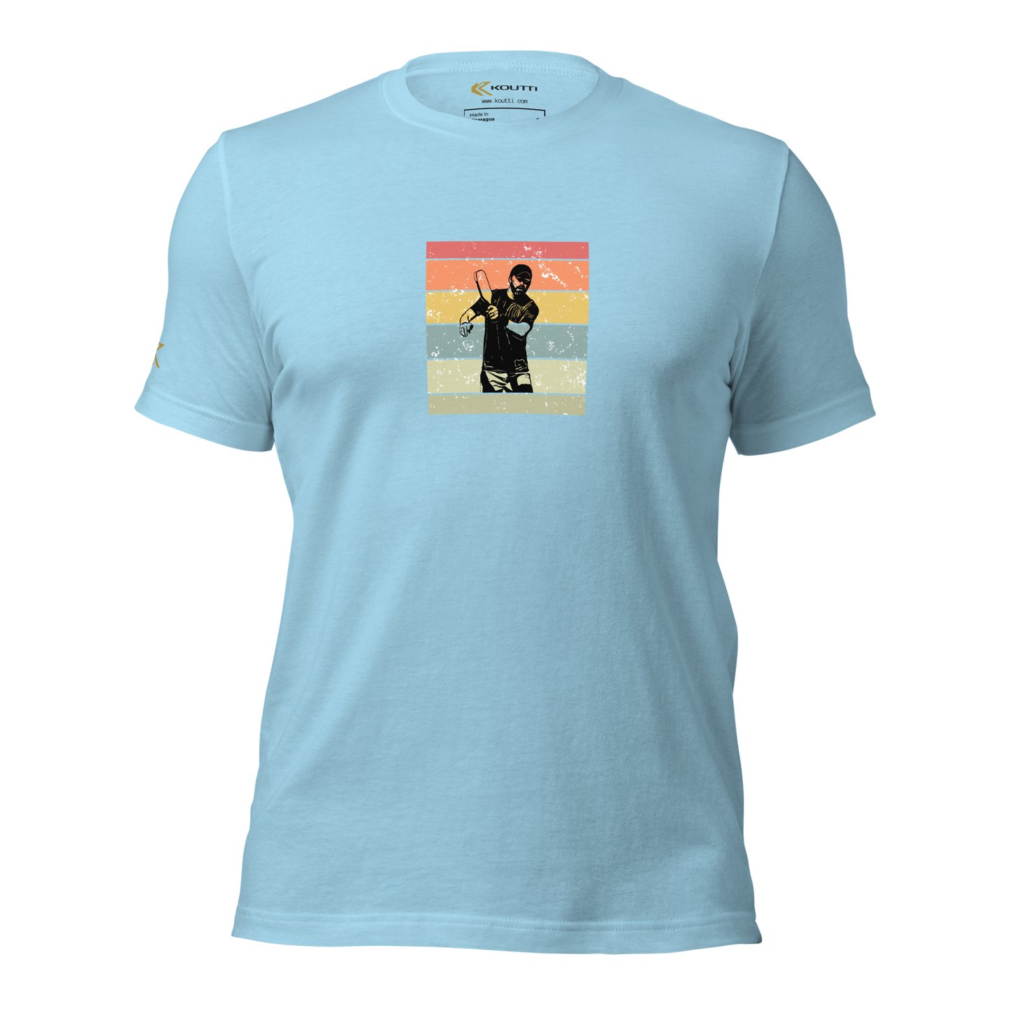 Koutti Unisex t-shirt Pickleball Rackets five
