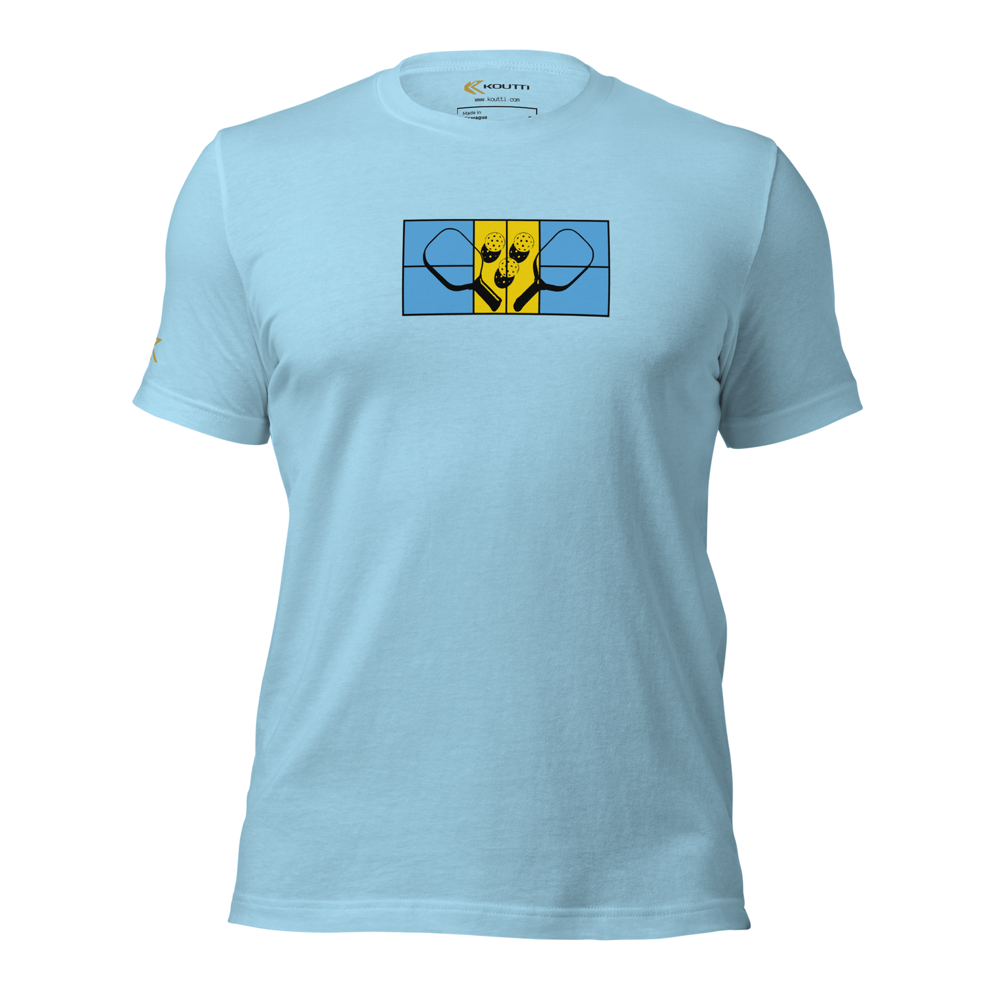 Koutti Unisex t-shirt Pickleball Rackets Nine