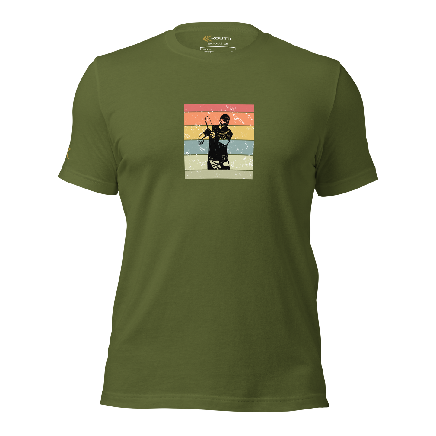 Koutti Unisex t-shirt Pickleball Rackets five