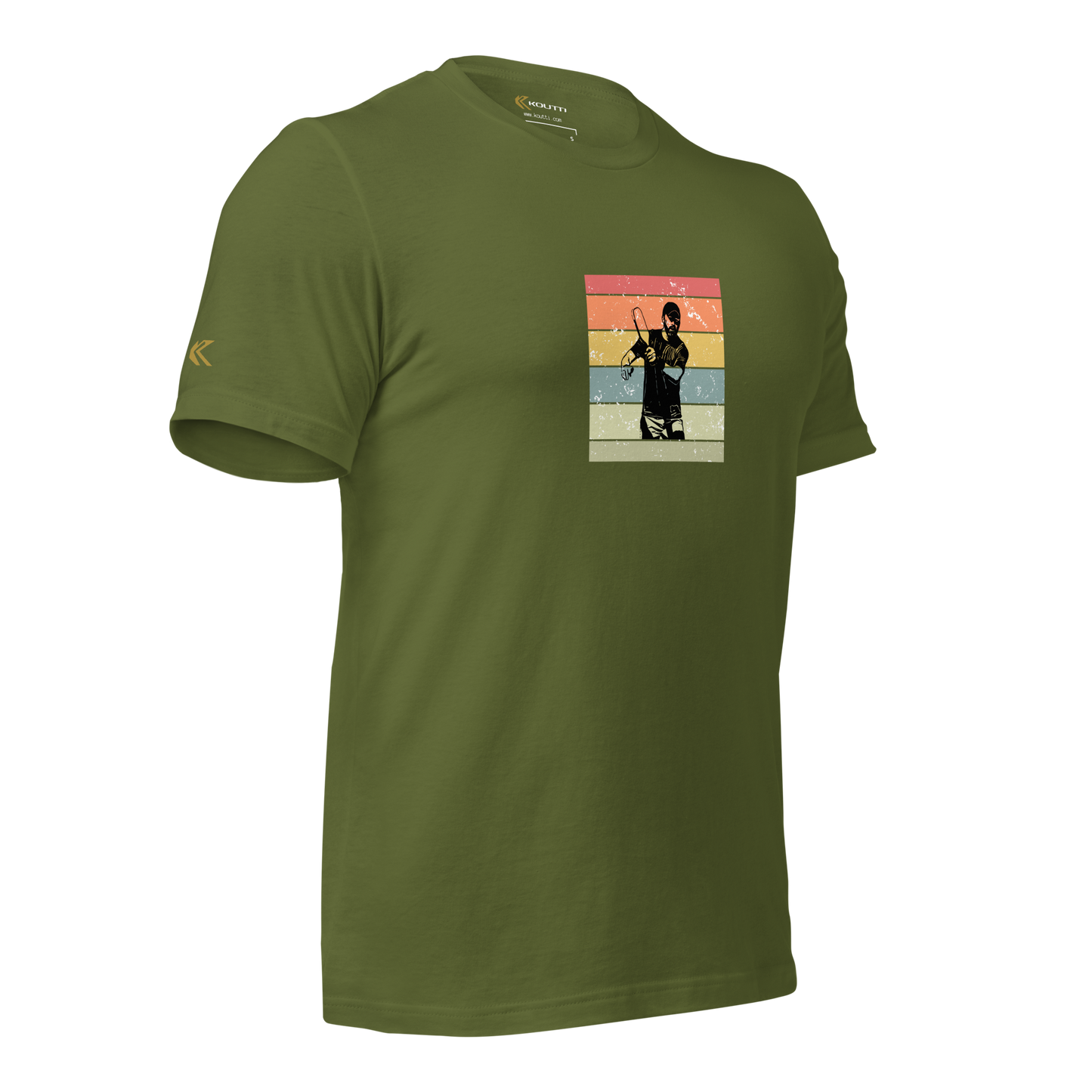Koutti Unisex t-shirt Pickleball Rackets five