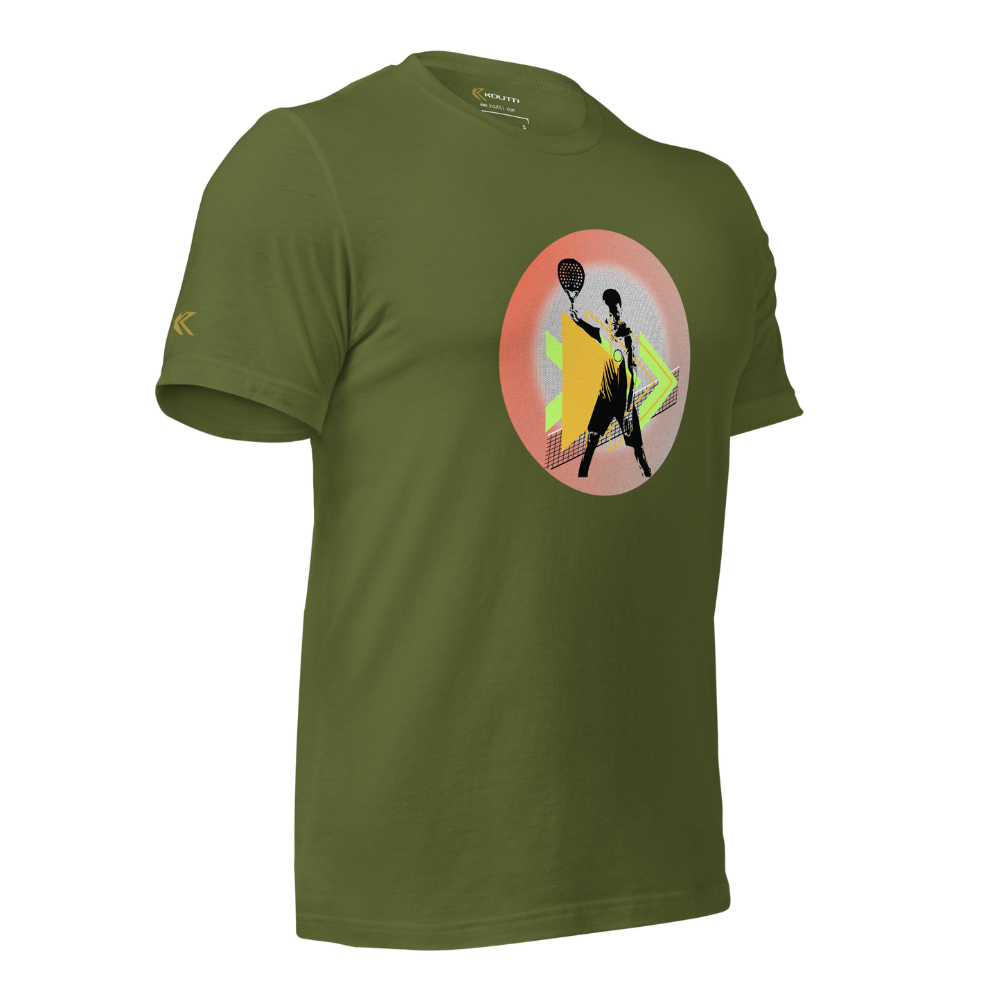 Koutti Unisex t-shirt Padel Circle five