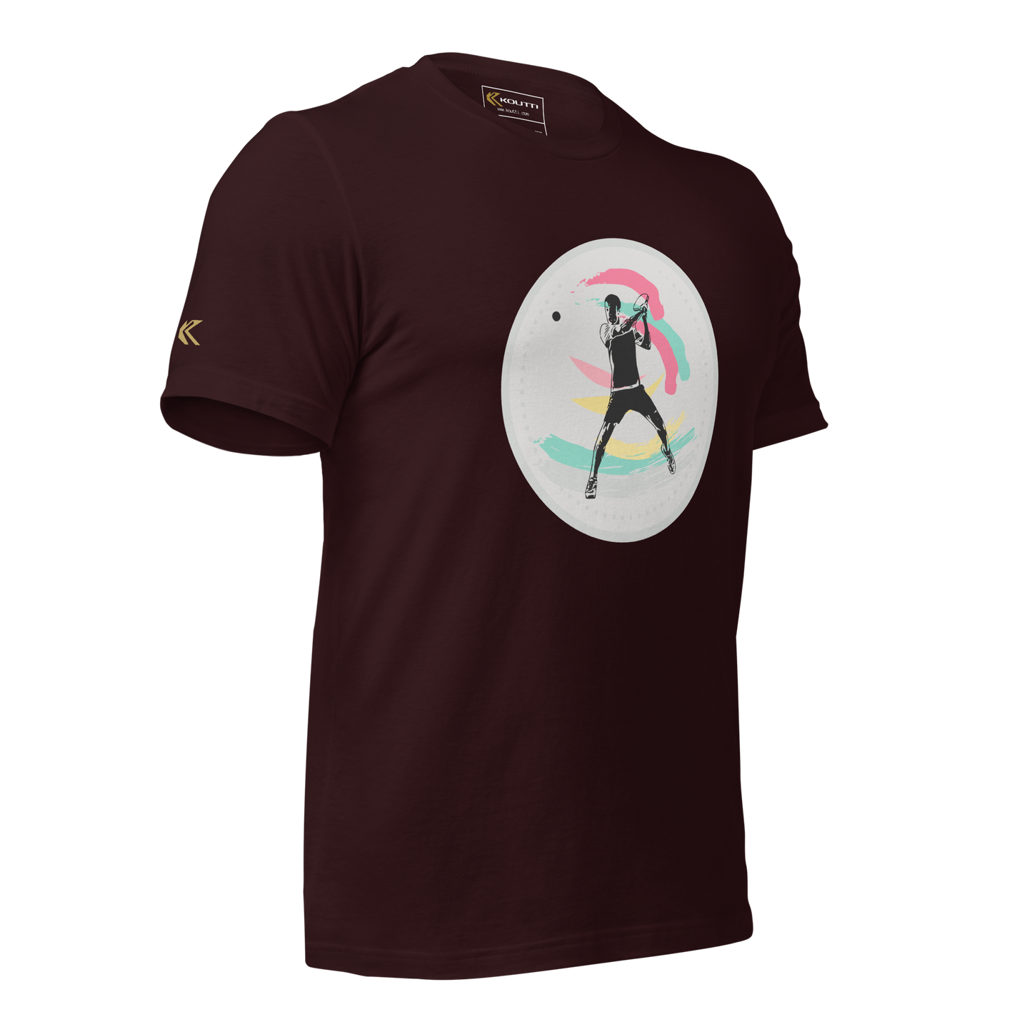 Koutti Unisex t-shirt Padel Circle three