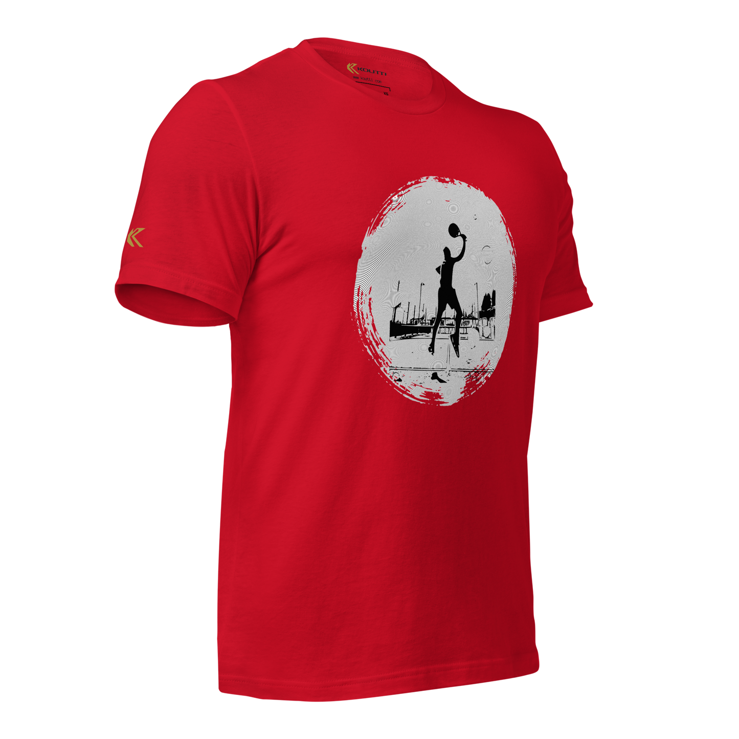 Koutti Unisex t-shirt Padel Circle one