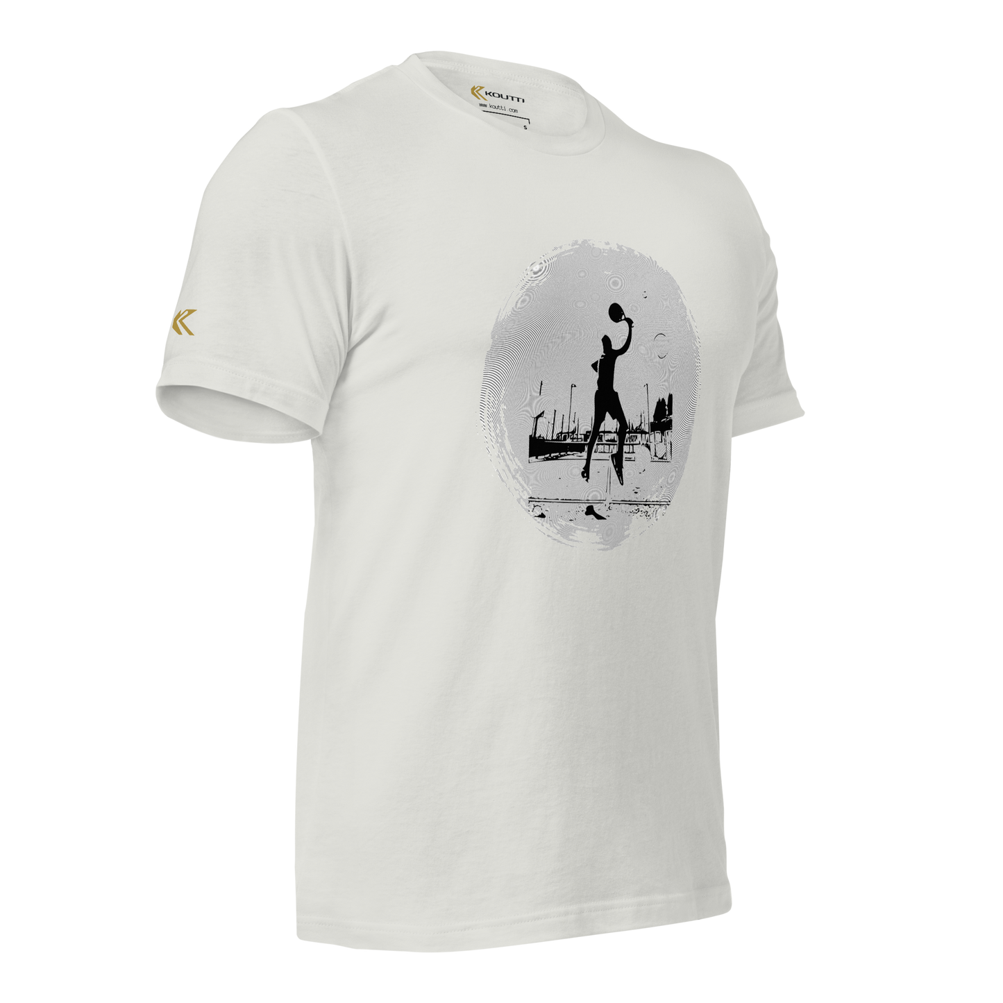Koutti Unisex t-shirt Padel Circle one