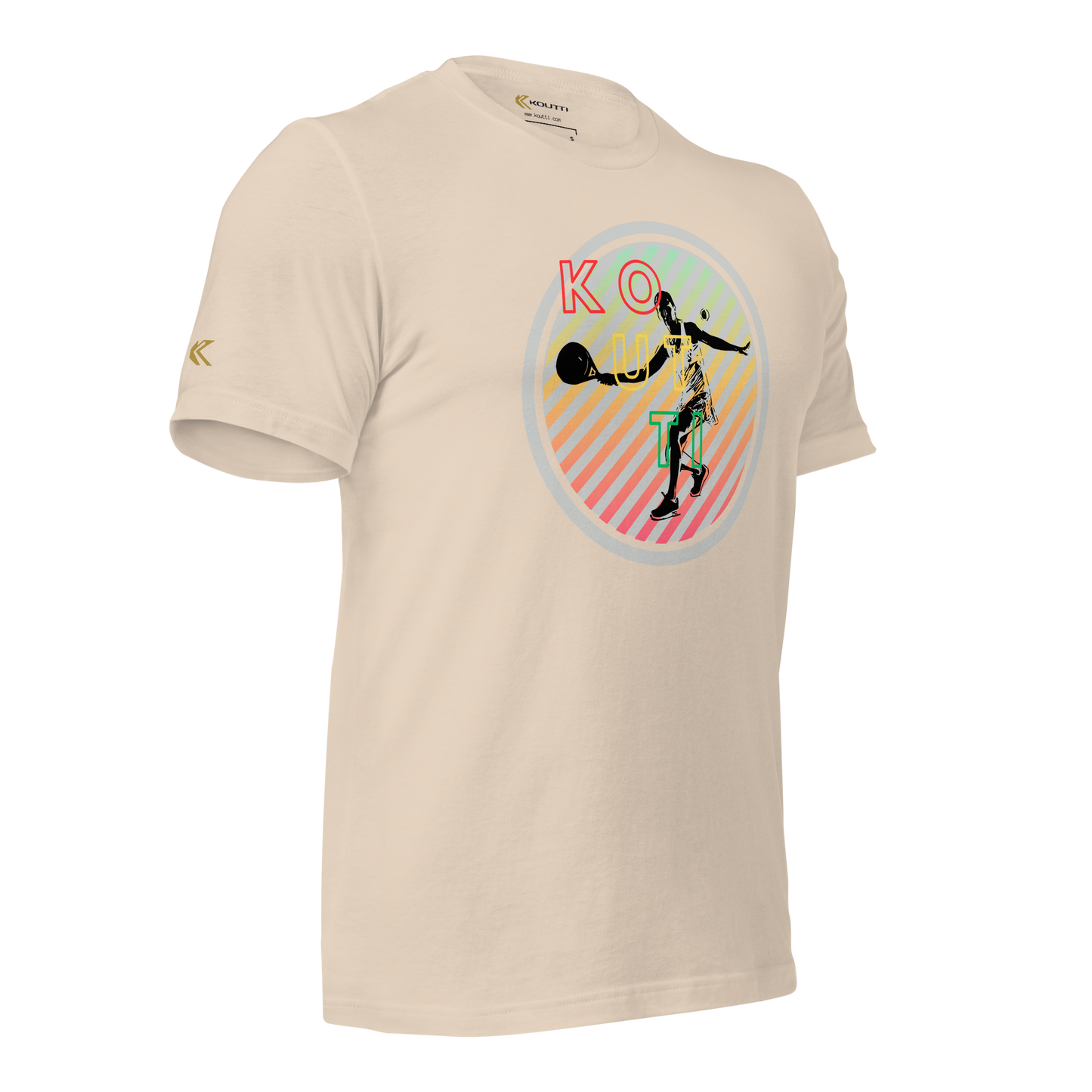 Koutti Unisex t-shirt Padel Circle six