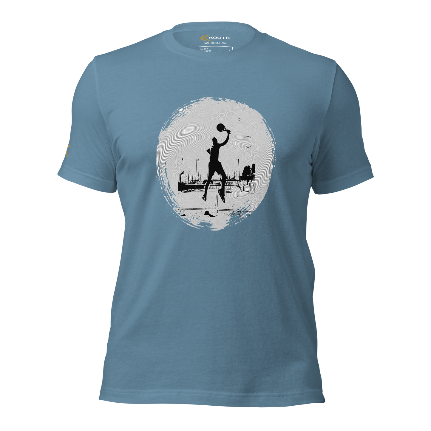 Koutti Unisex t-shirt Padel Circle one