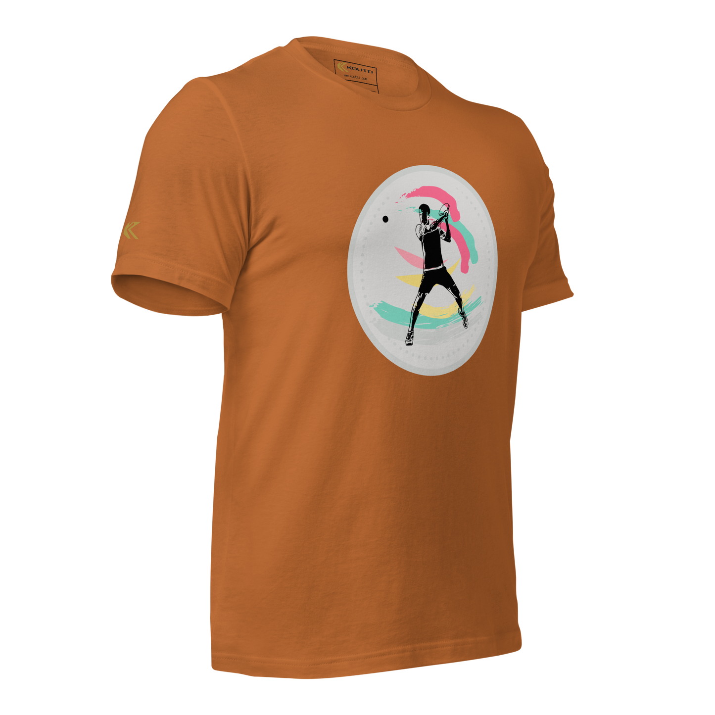 Koutti Unisex t-shirt Padel Circle three