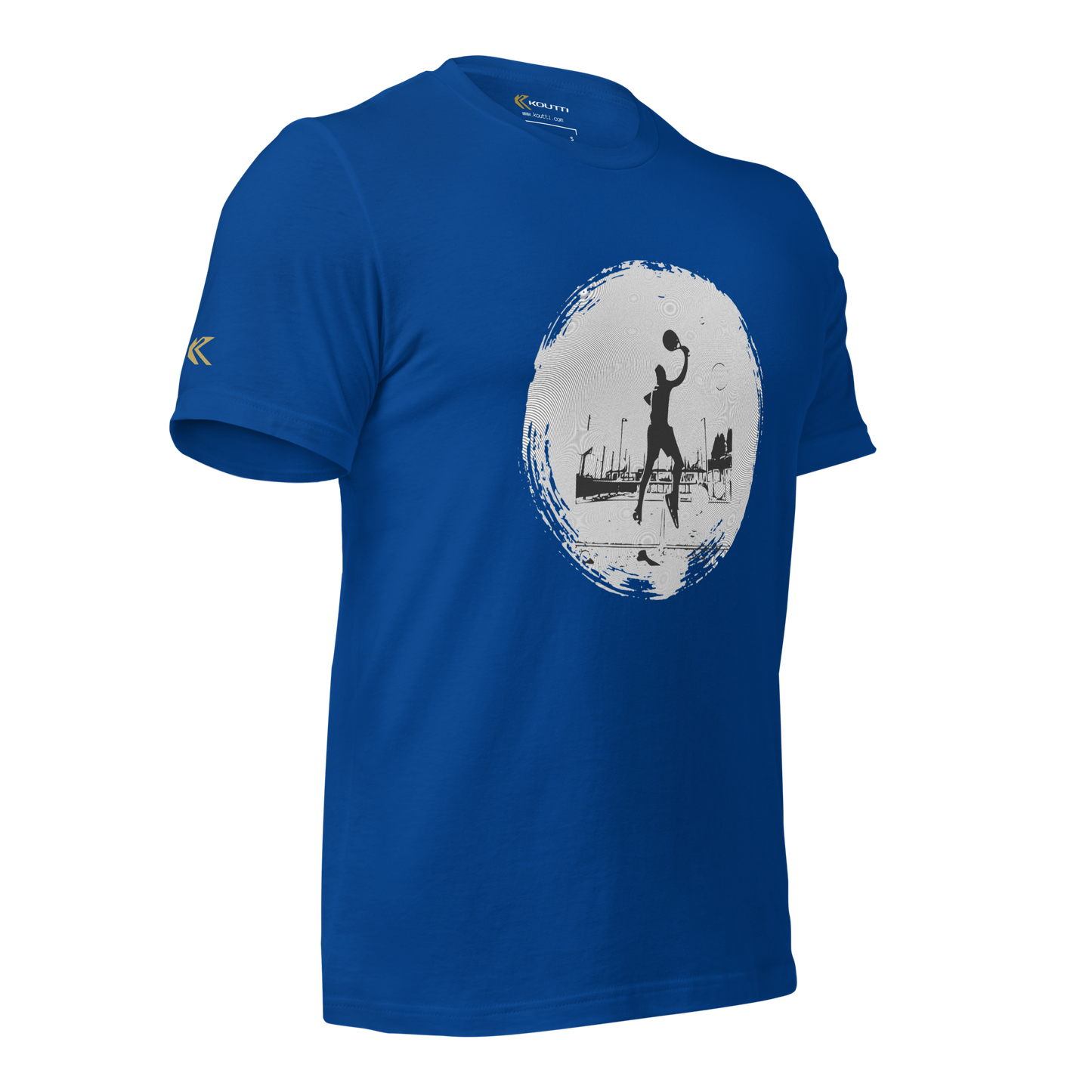 Koutti Unisex t-shirt Padel Circle one
