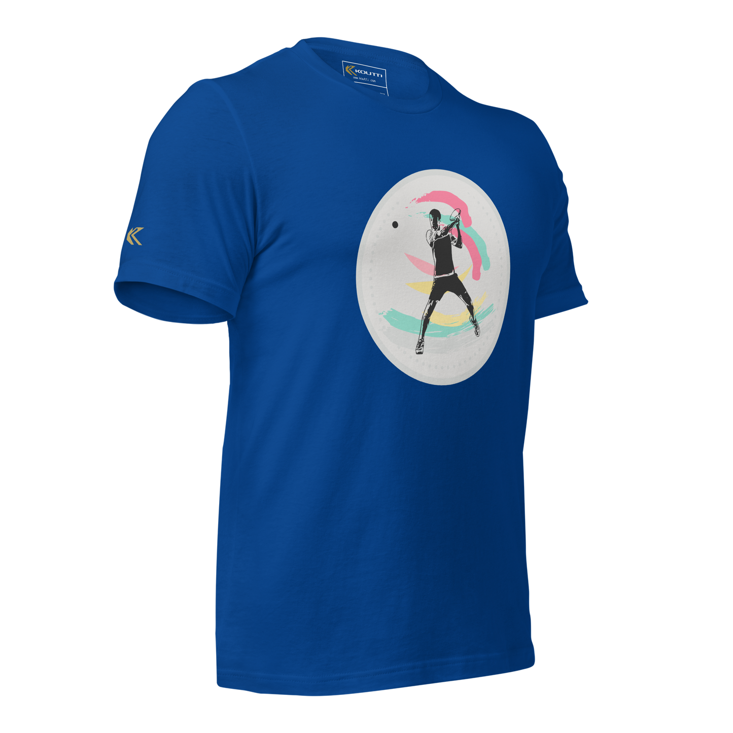 Koutti Unisex t-shirt Padel Circle three