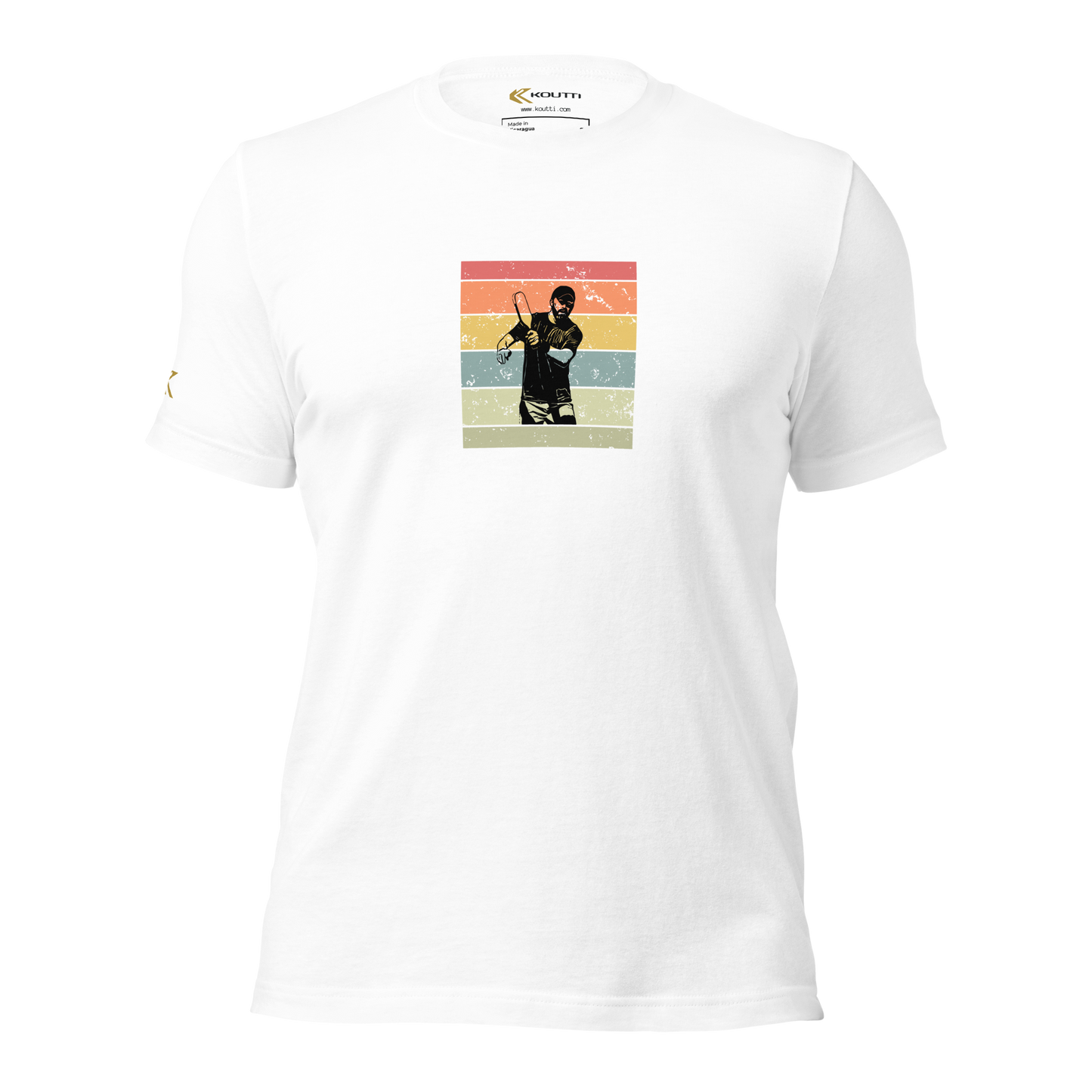 Koutti Unisex t-shirt Pickleball Rackets five