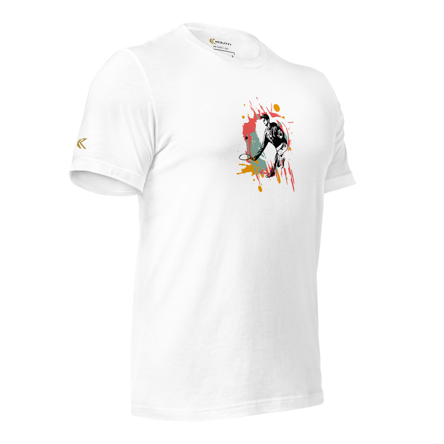 Koutti Unisex t-shirt Pickleball Rackets ten