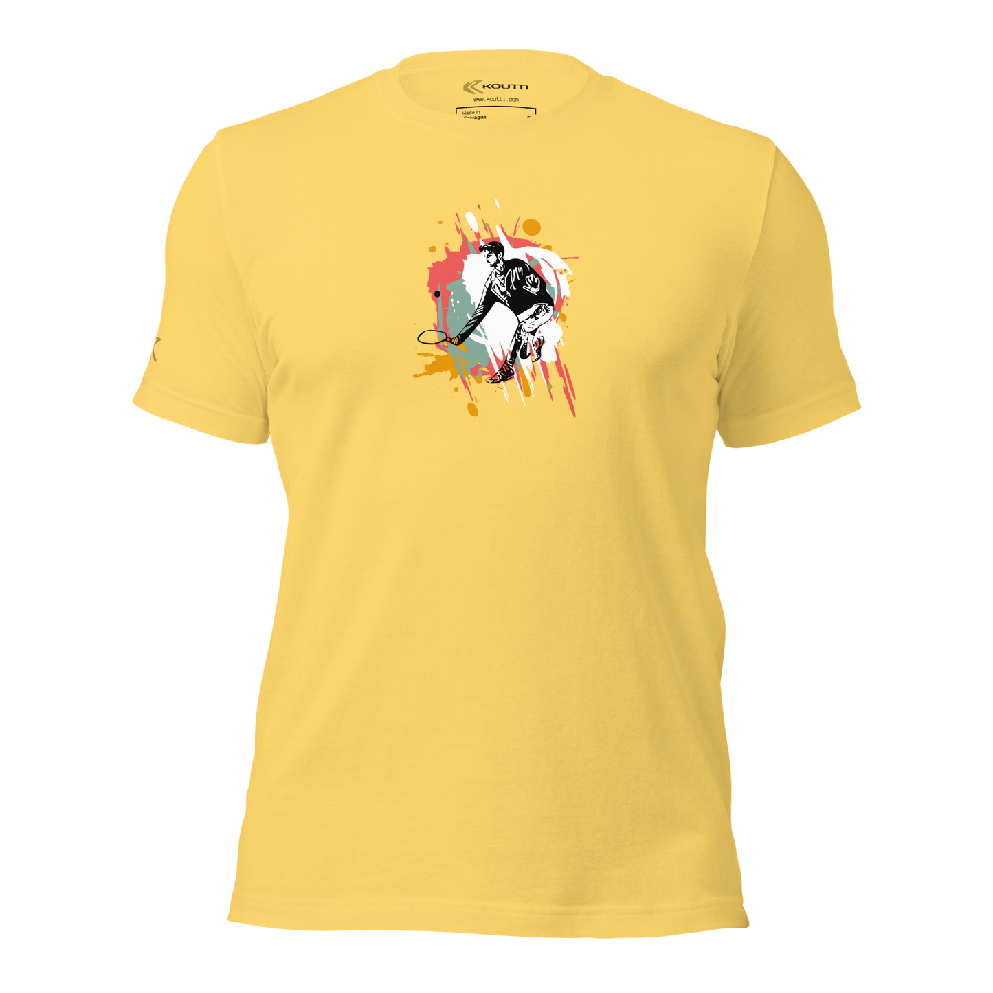 Koutti Unisex t-shirt Pickleball Rackets ten
