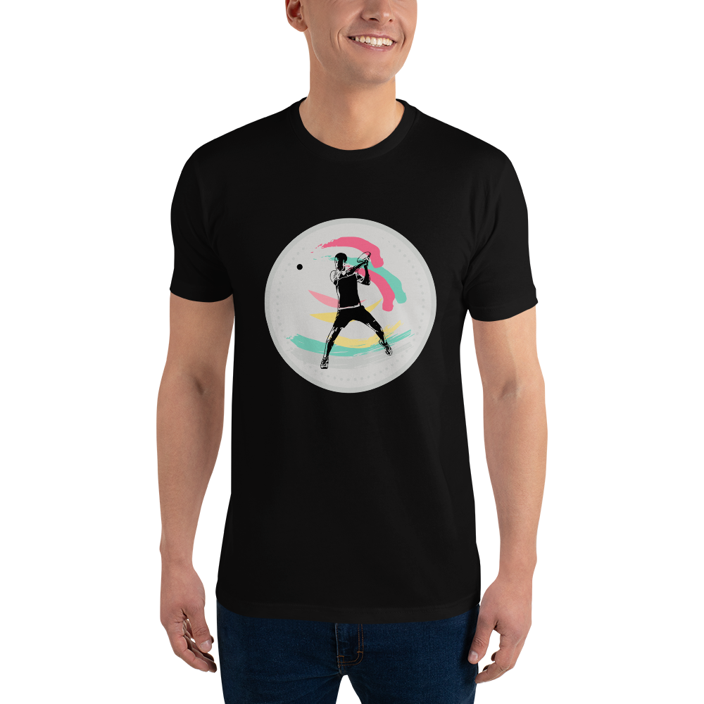 Koutti Unisex t-shirt Padel Circle three