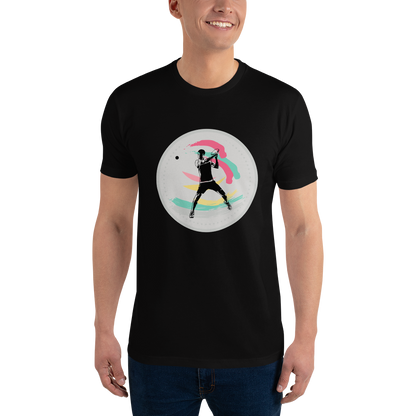 Koutti Unisex t-shirt Padel Circle three