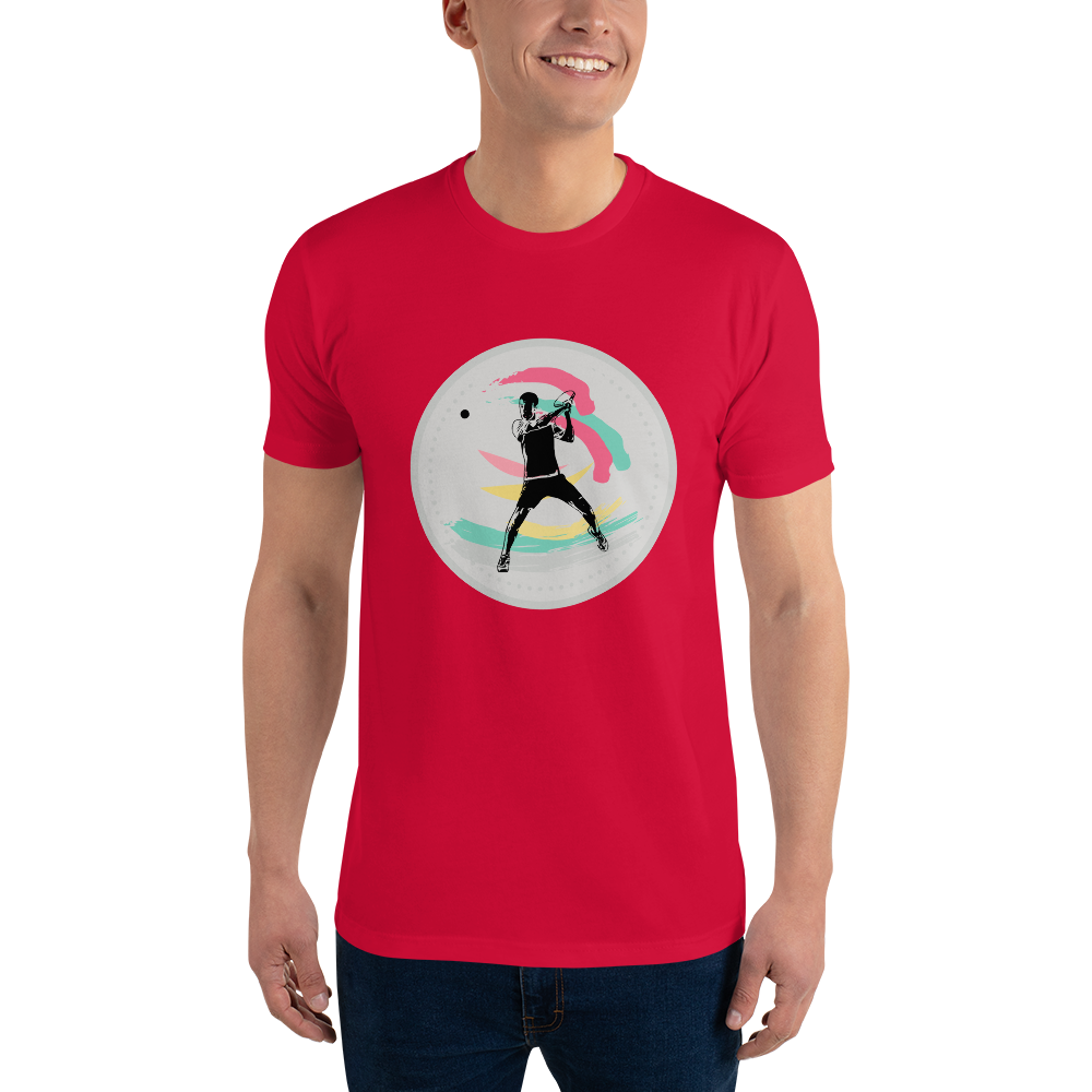 Koutti Unisex t-shirt Padel Circle three