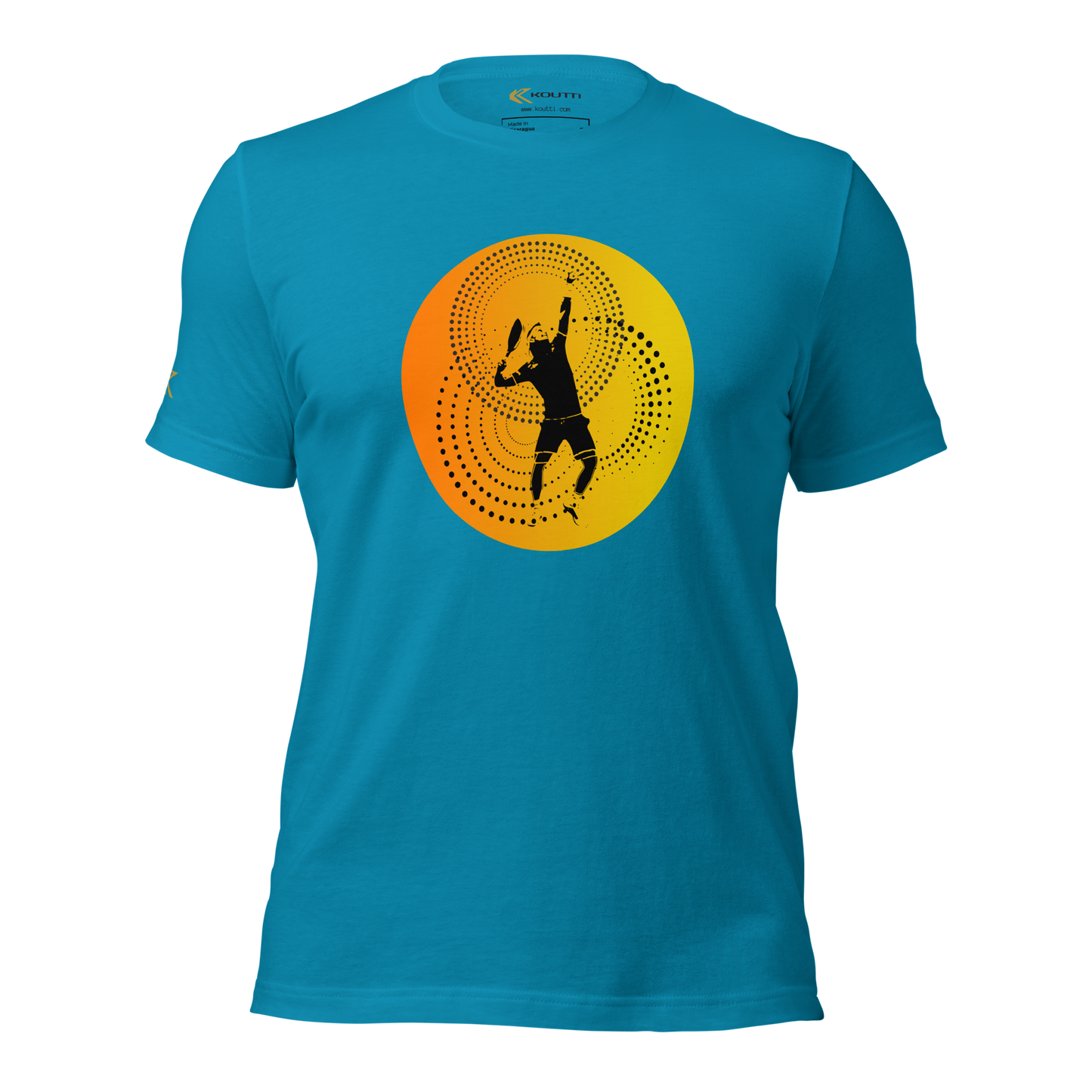Koutti Unisex t-shirt Padel Circle four