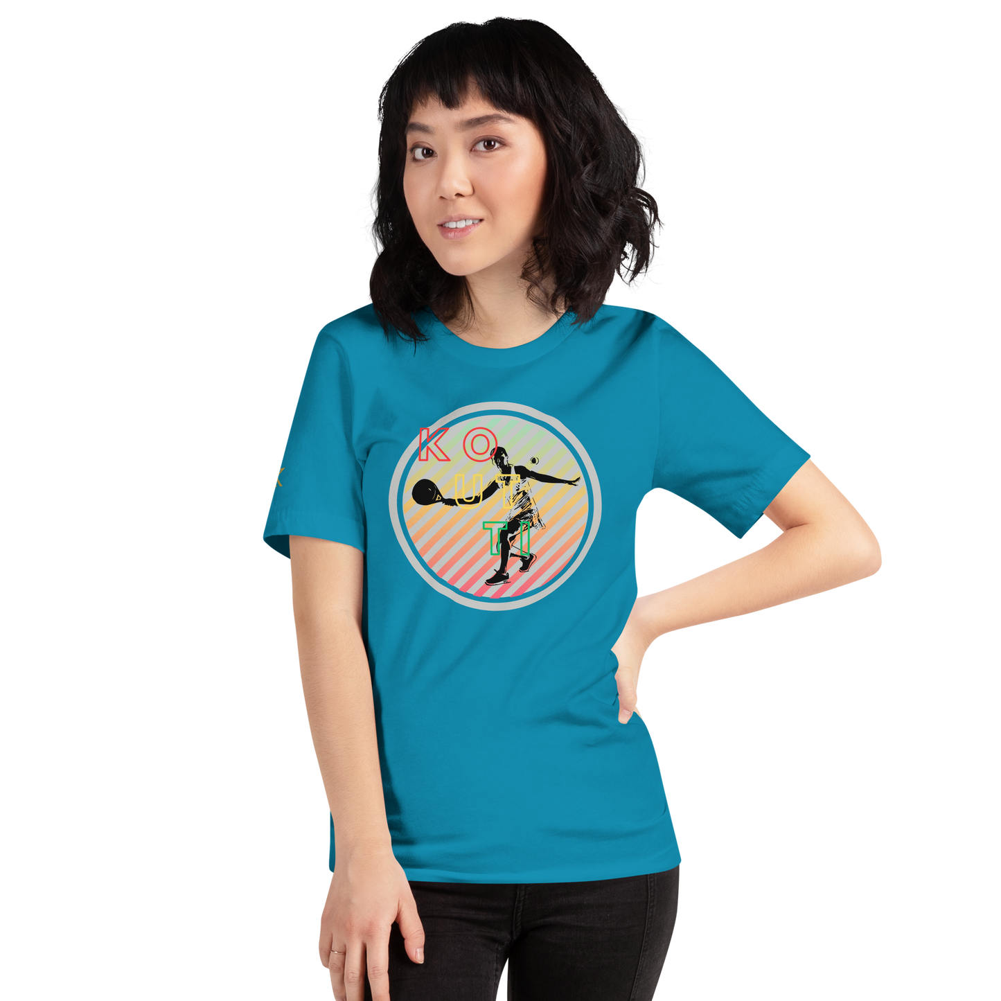 Koutti Unisex t-shirt Padel Circle six
