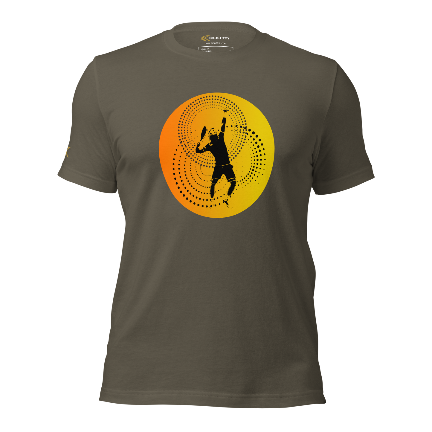 Koutti Unisex t-shirt Padel Circle four