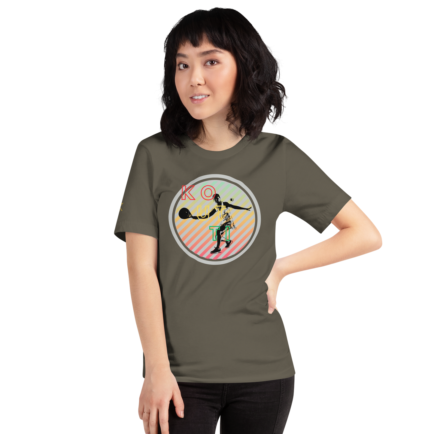 Koutti Unisex t-shirt Padel Circle six