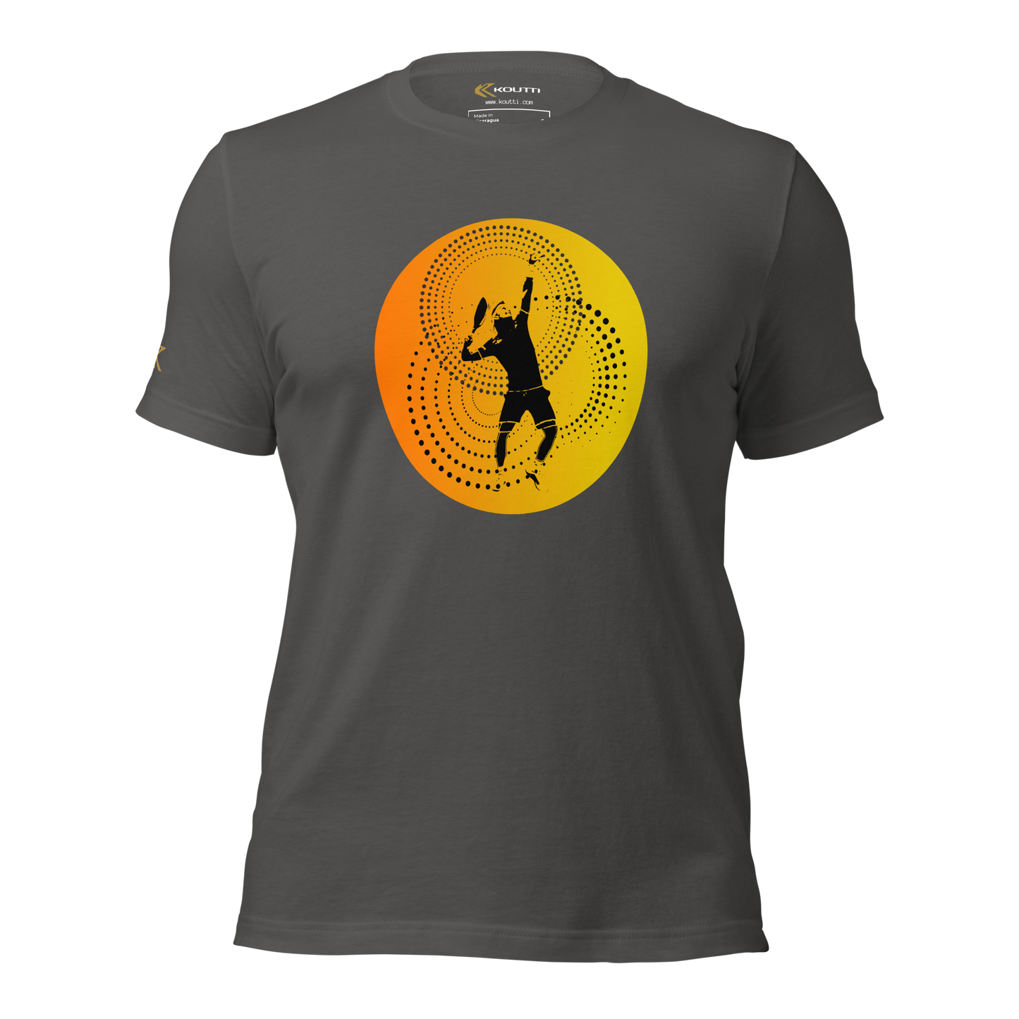 Koutti Unisex t-shirt Padel Circle four