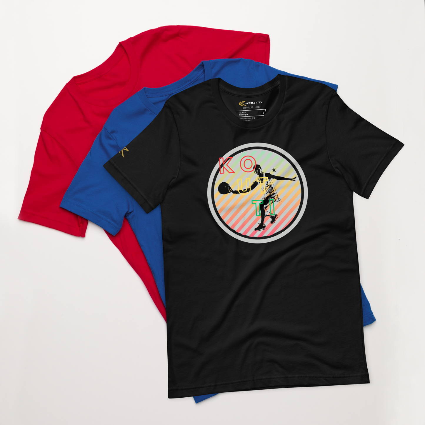 Koutti Unisex t-shirt Padel Circle six