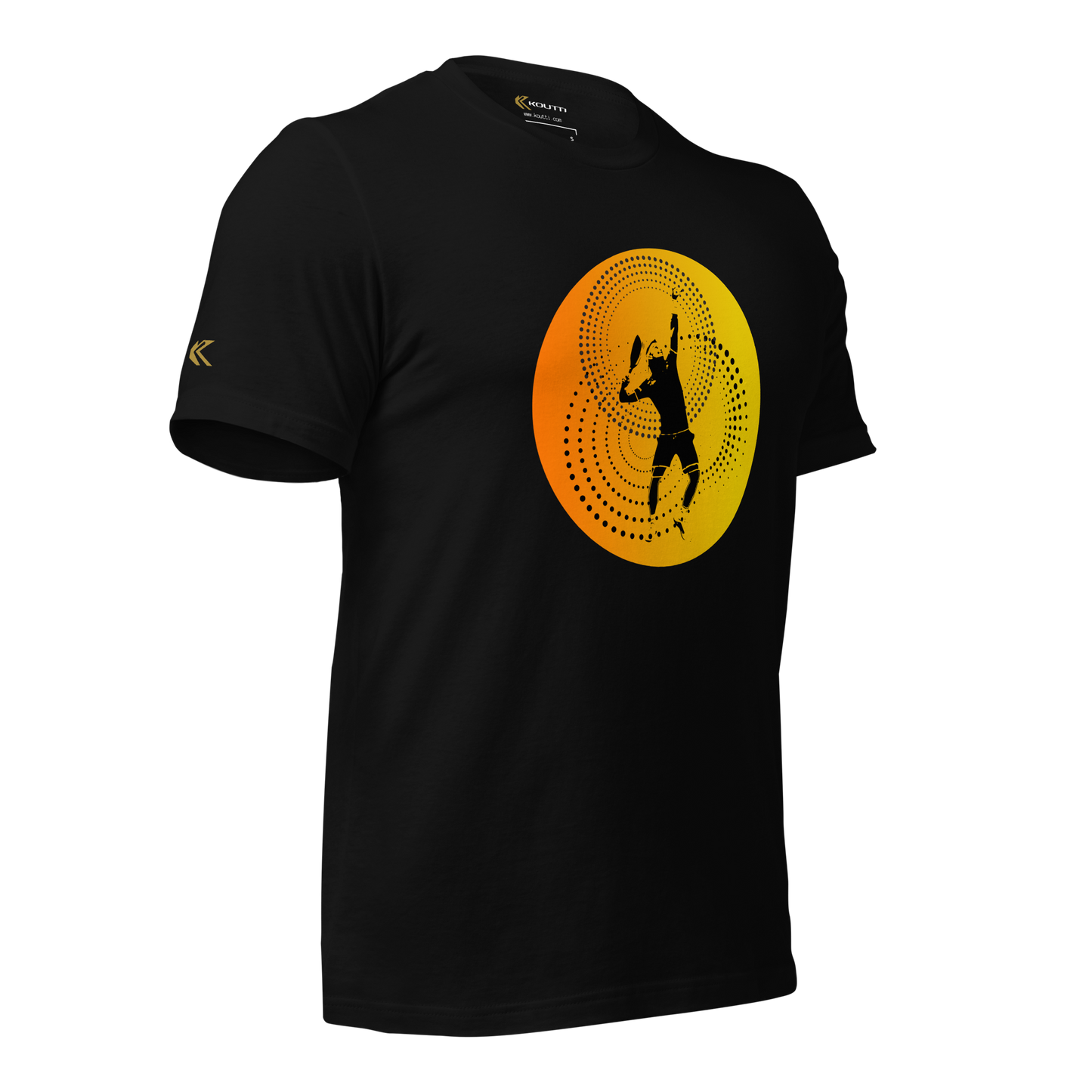 Koutti Unisex t-shirt Padel Circle four