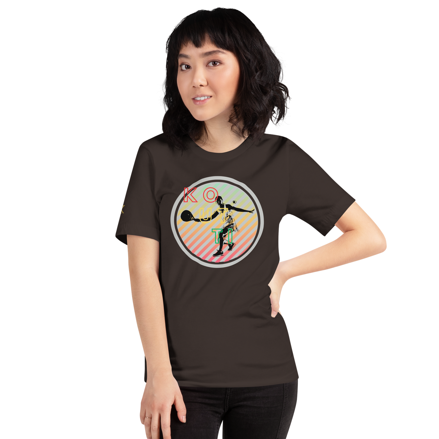 Koutti Unisex t-shirt Padel Circle six