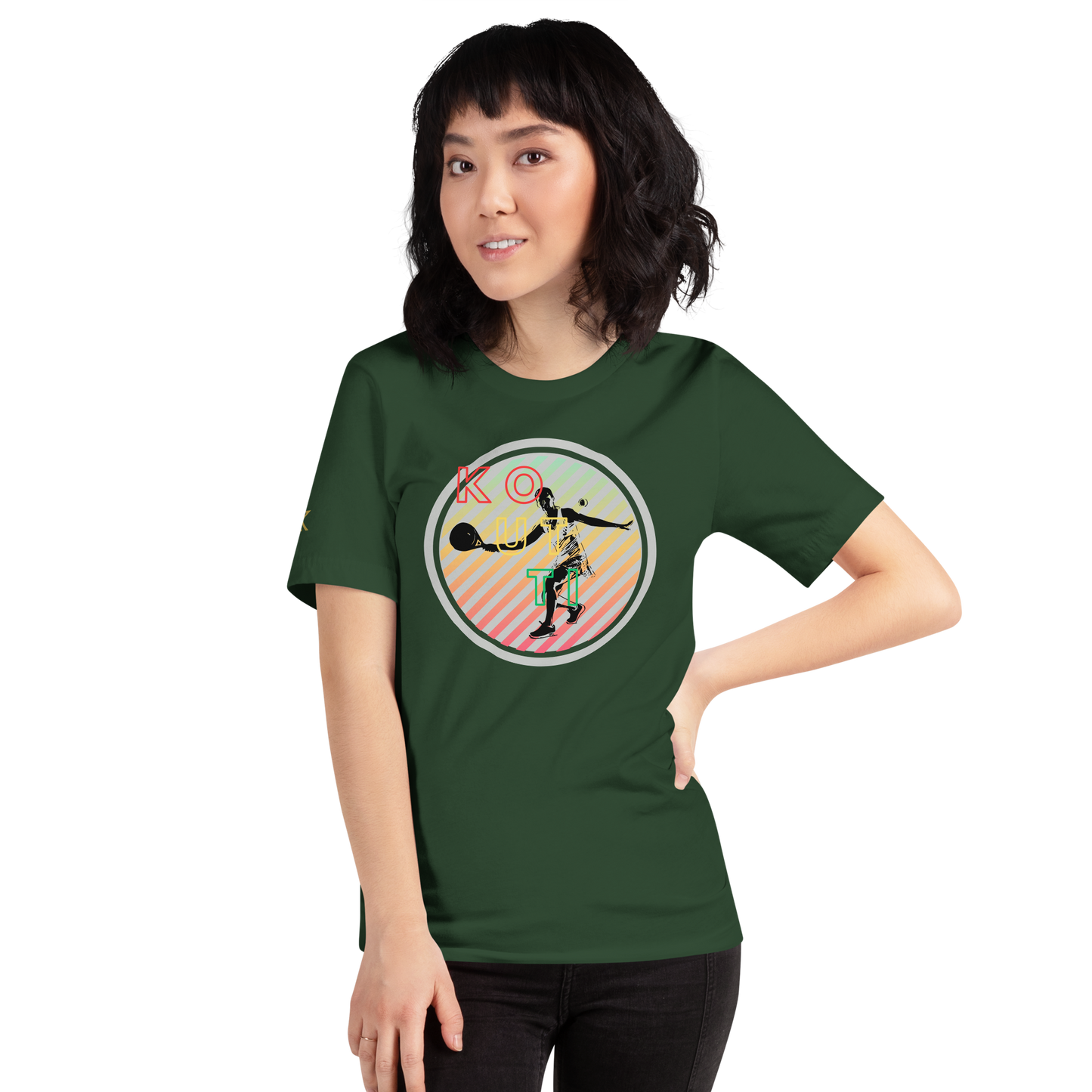 Koutti Unisex t-shirt Padel Circle six