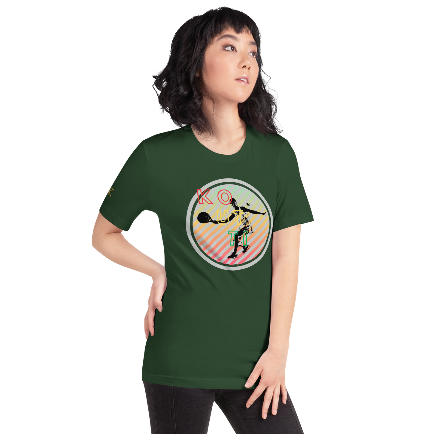 Koutti Unisex t-shirt Padel Circle six