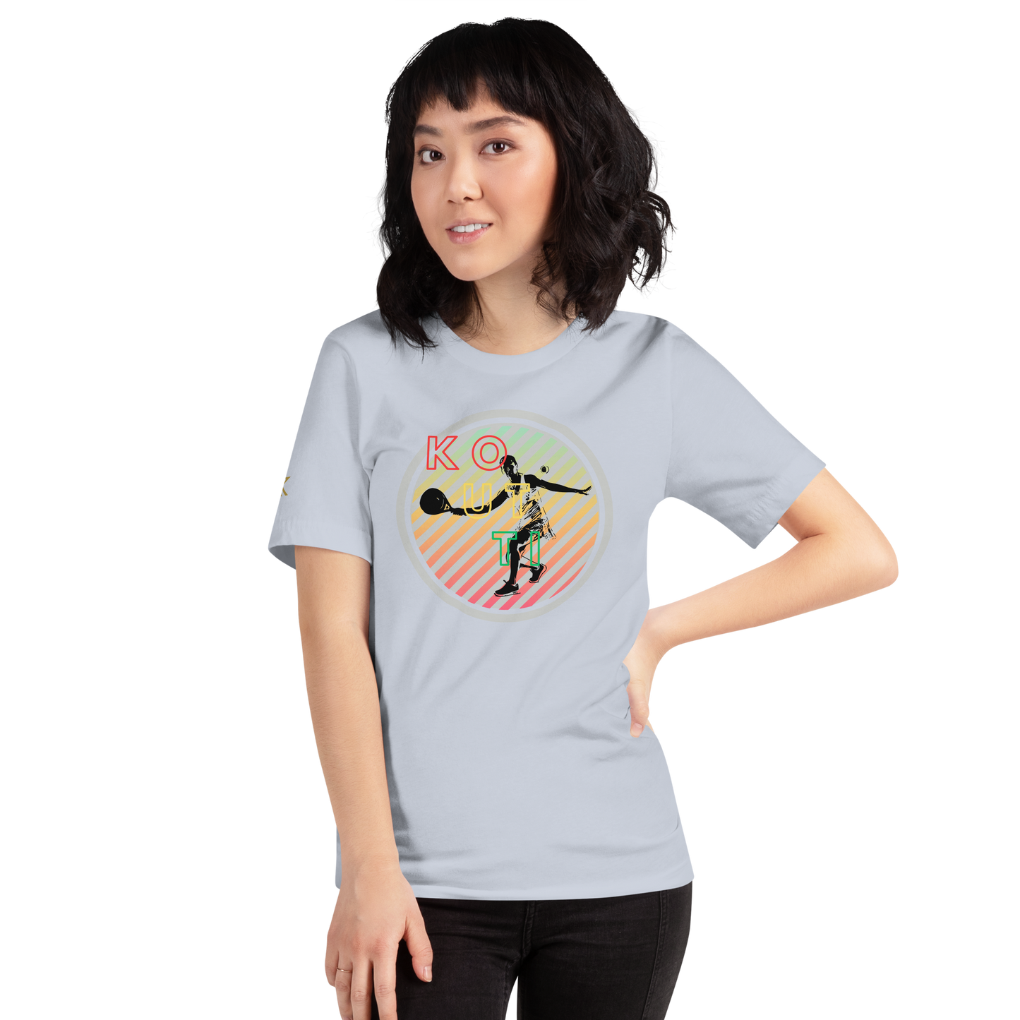 Koutti Unisex t-shirt Padel Circle six