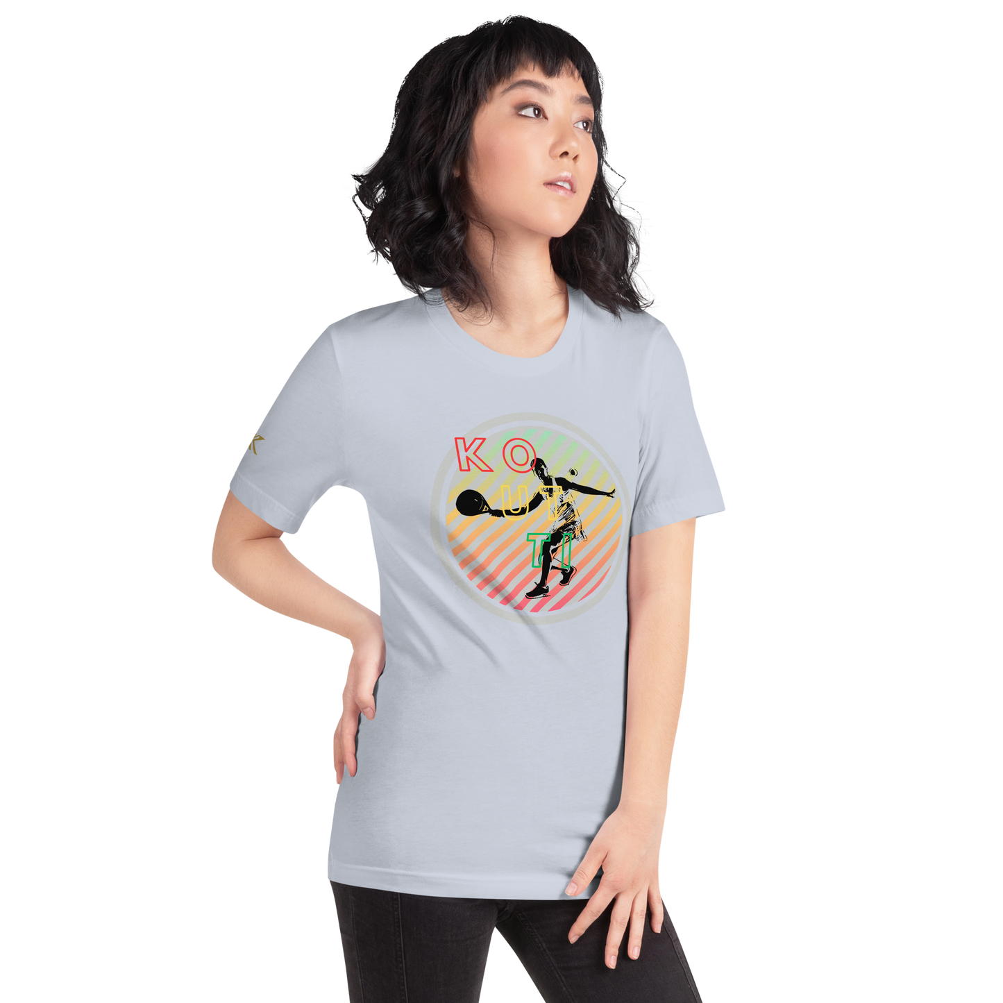 Koutti Unisex t-shirt Padel Circle six