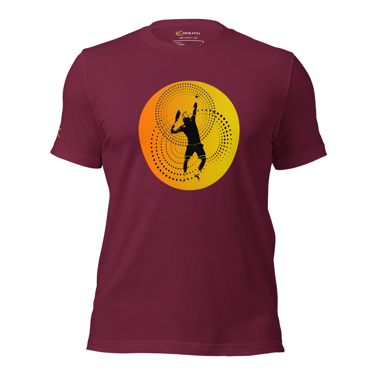 Koutti Unisex t-shirt Padel Circle four