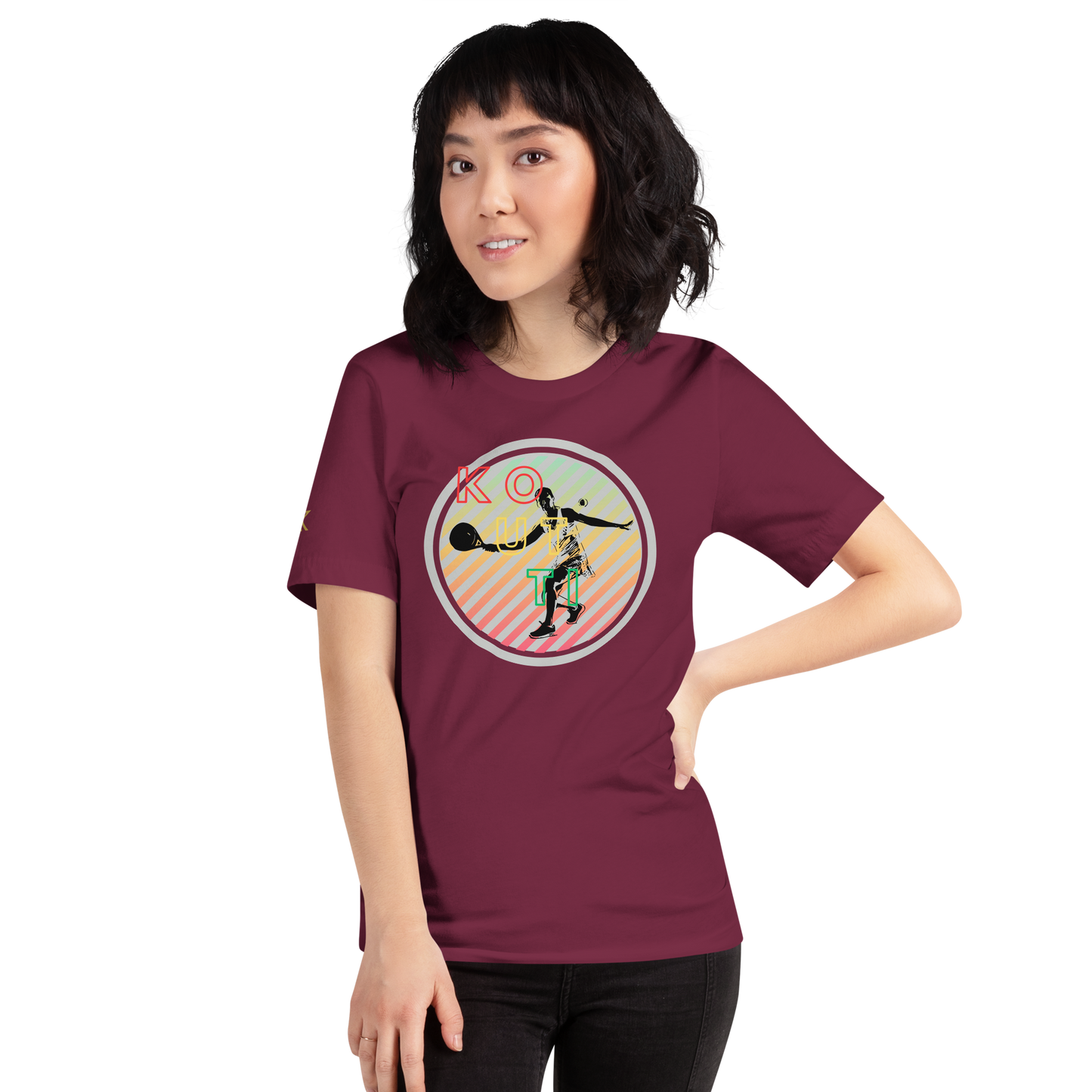 Koutti Unisex t-shirt Padel Circle six
